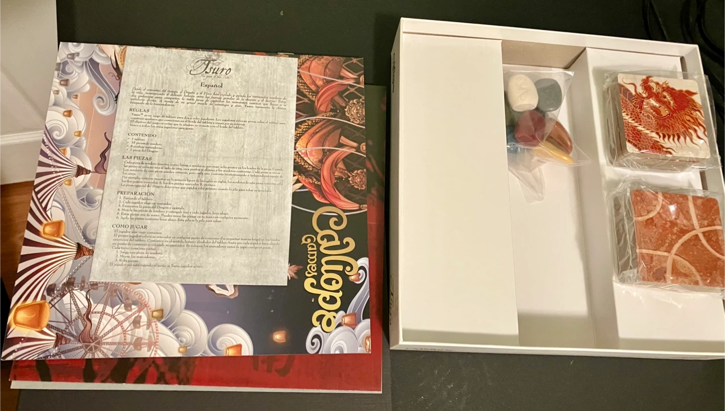 Tsuru: The Game of the Path Board Game CIB Sealed components - photo 2