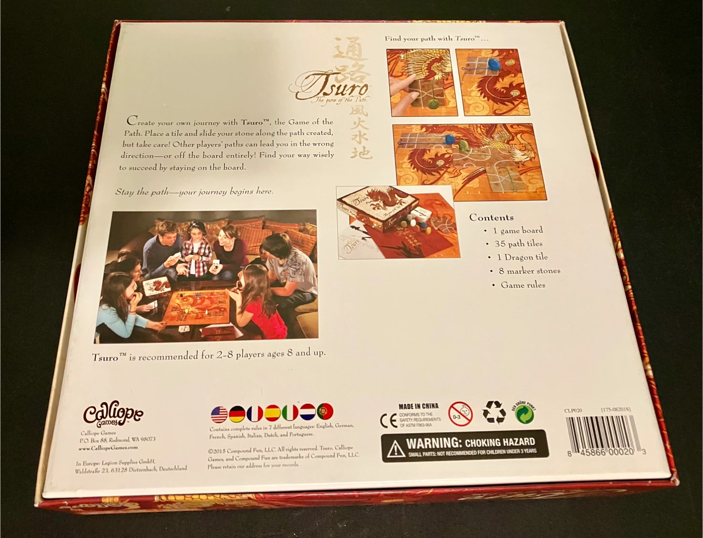 Tsuru: The Game of the Path Board Game CIB Sealed components - photo 3