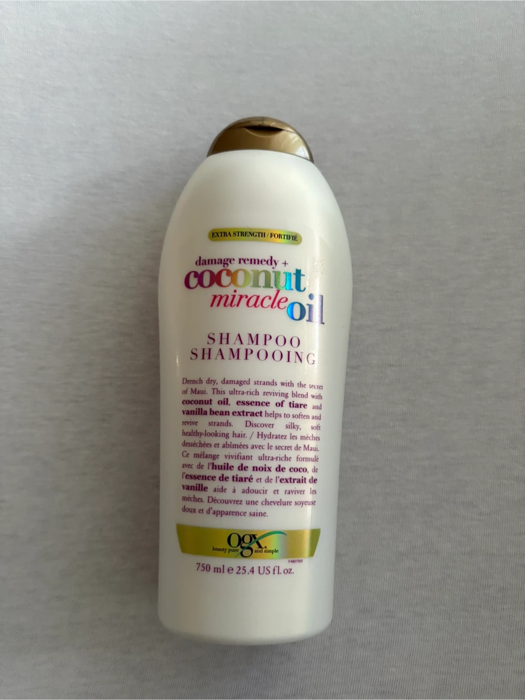 OGX Coconut Miracle Oil Shampoo 750 mL