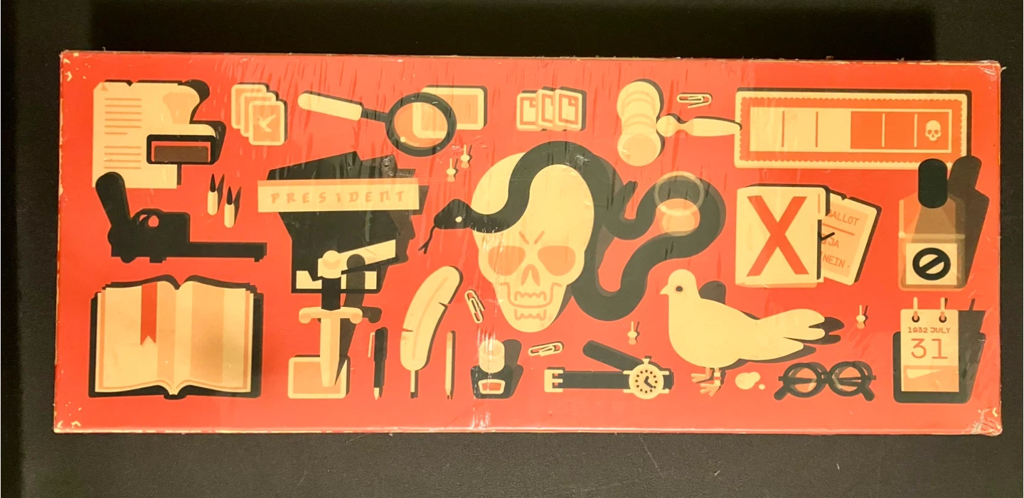 Secret Hitler Board Game Brand new Sealed Corner dent