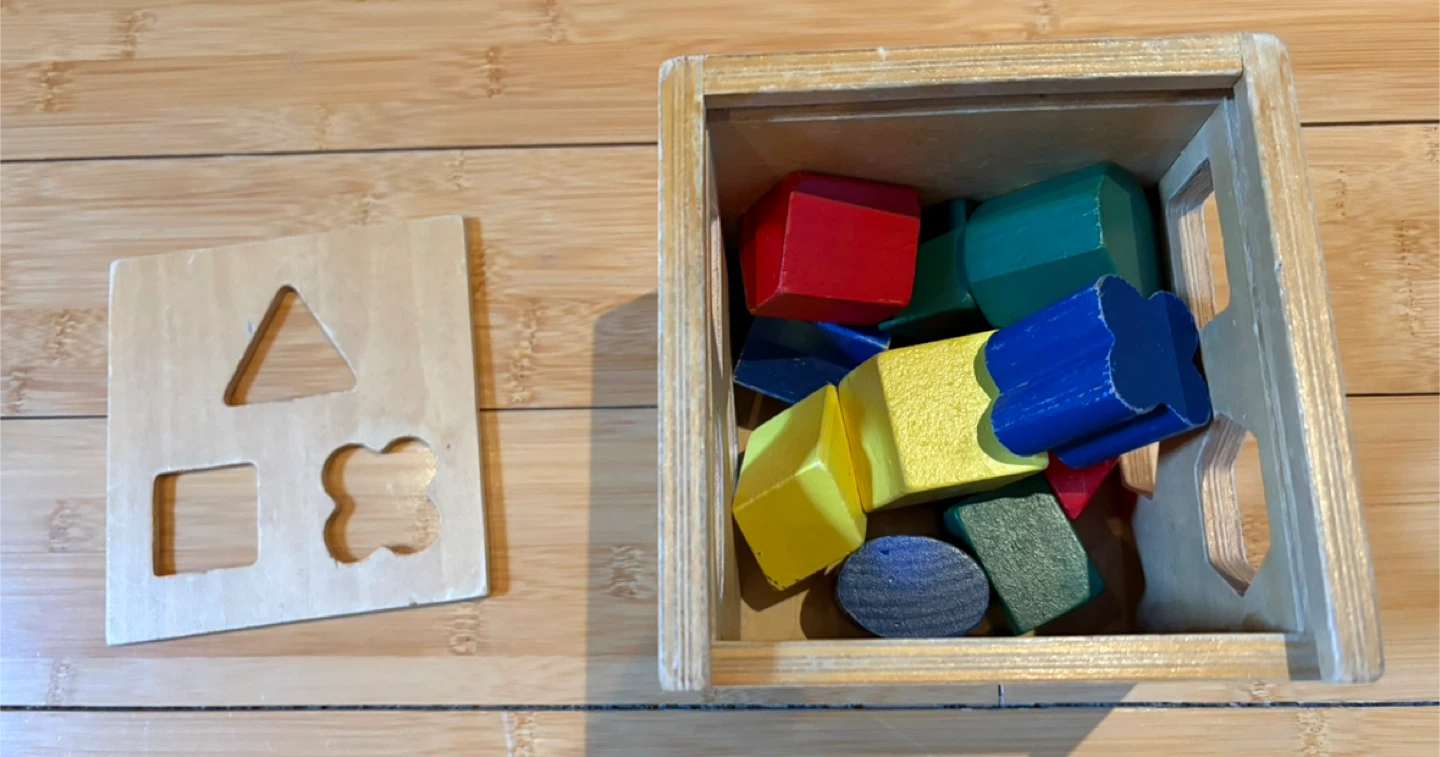 Wooden Shape Sorter Toy - photo 2