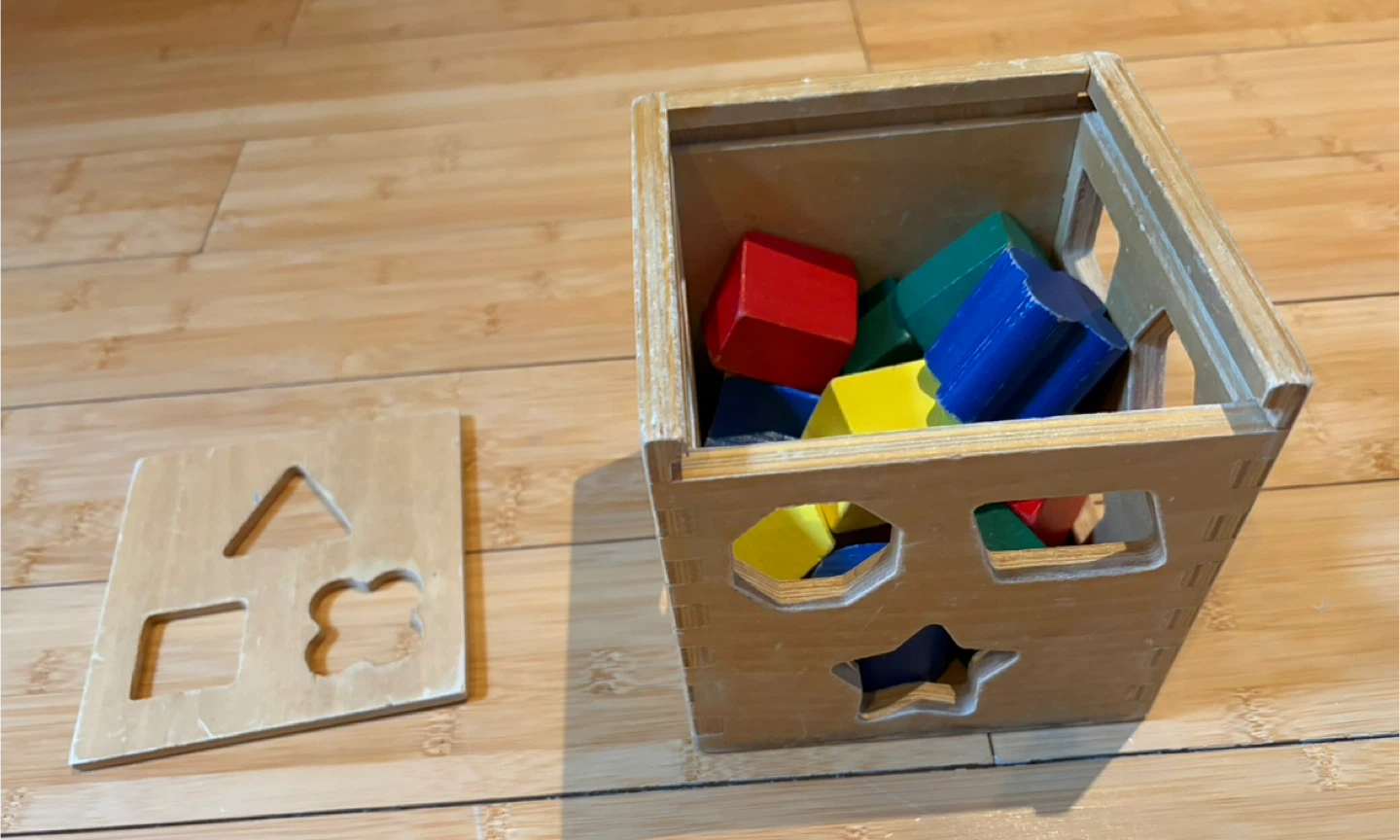 Wooden Shape Sorter Toy - photo 3