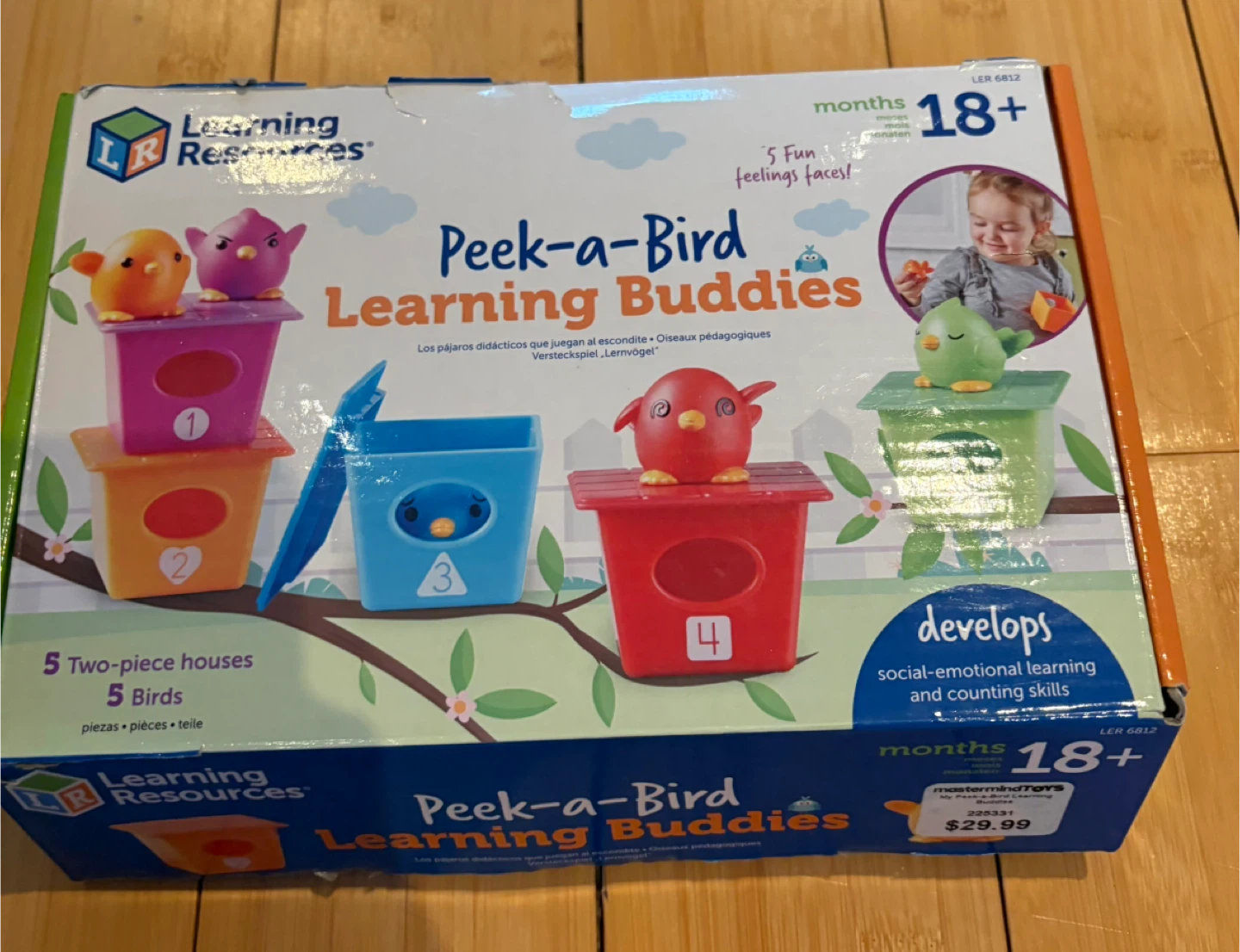 Learning Resources Peek-a-Bird Learning Buddies