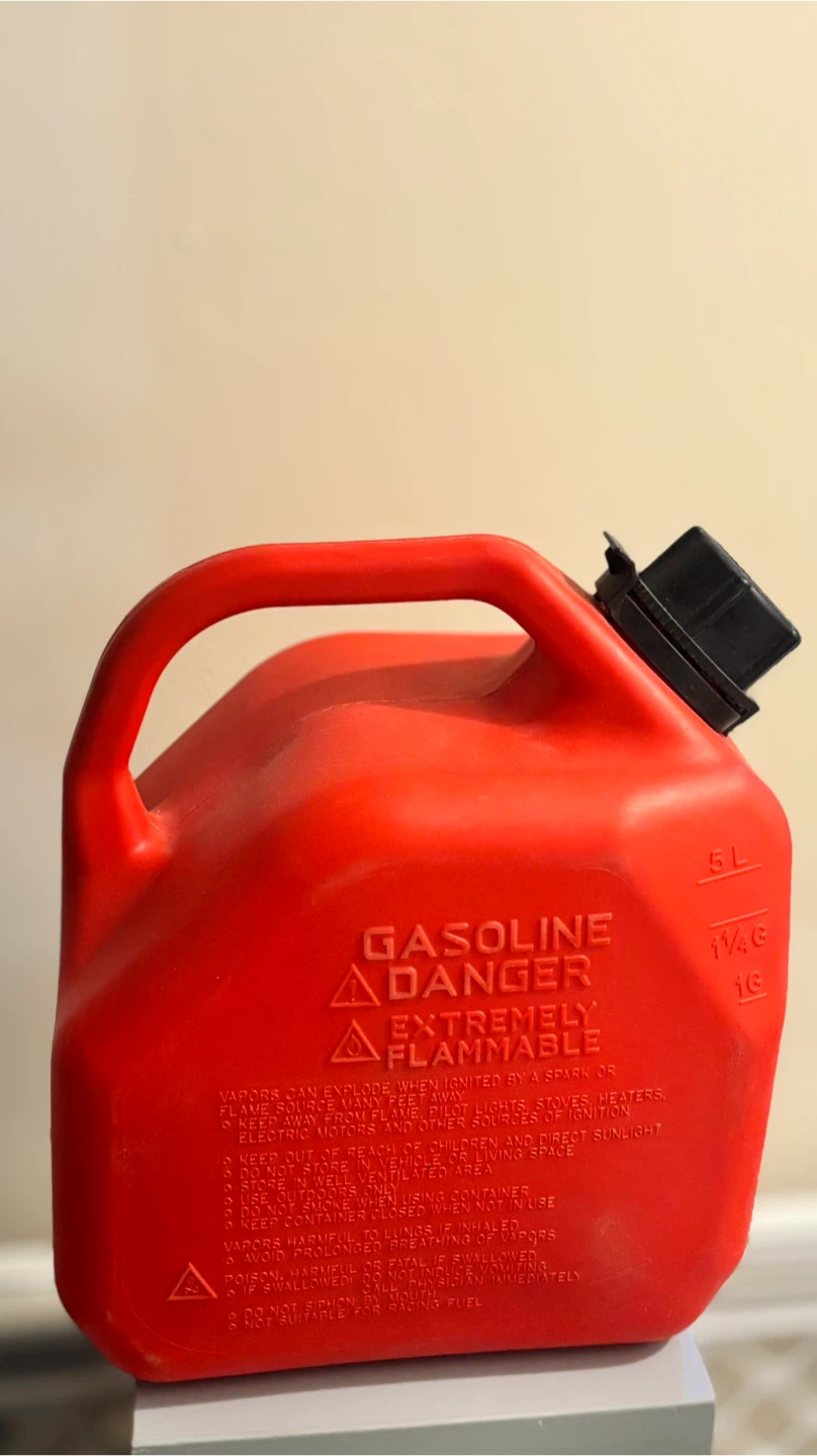 Scepter 5L Red Self Venting Fuel Can