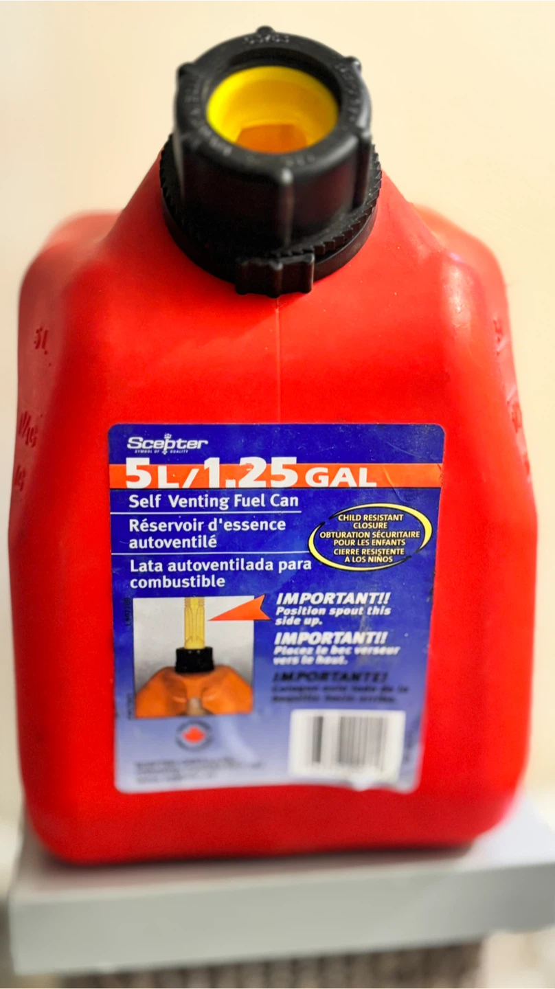 Scepter 5L Red Self Venting Fuel Can - photo 2