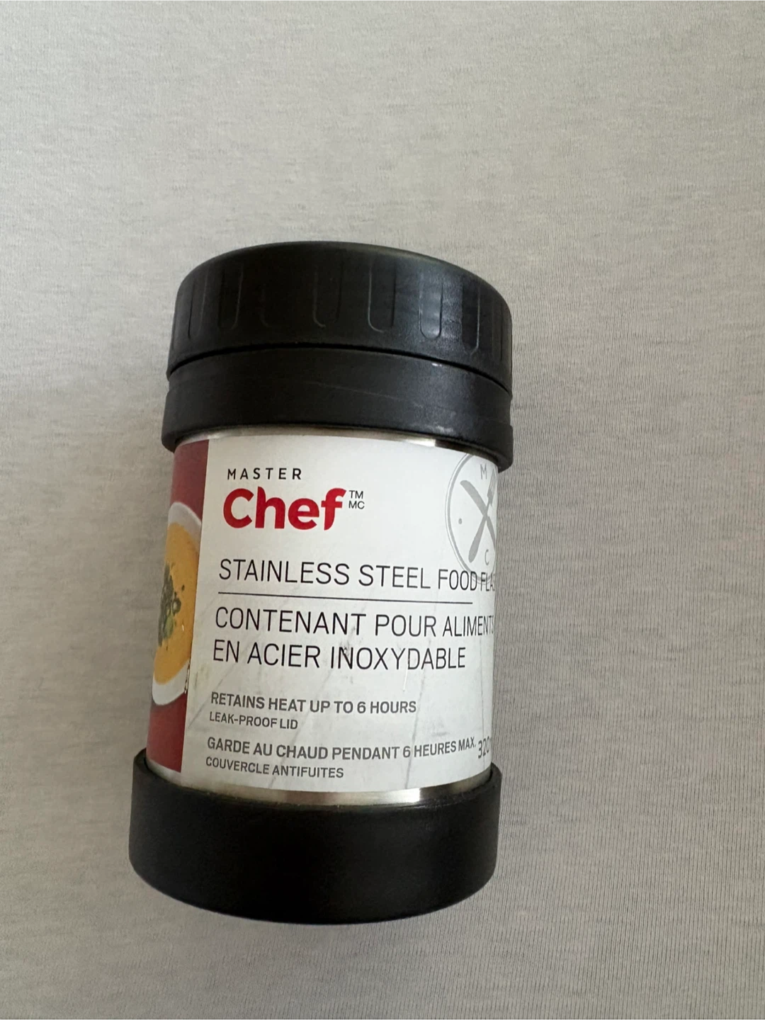 Master Chef Stainless Steel Food Container 320ml