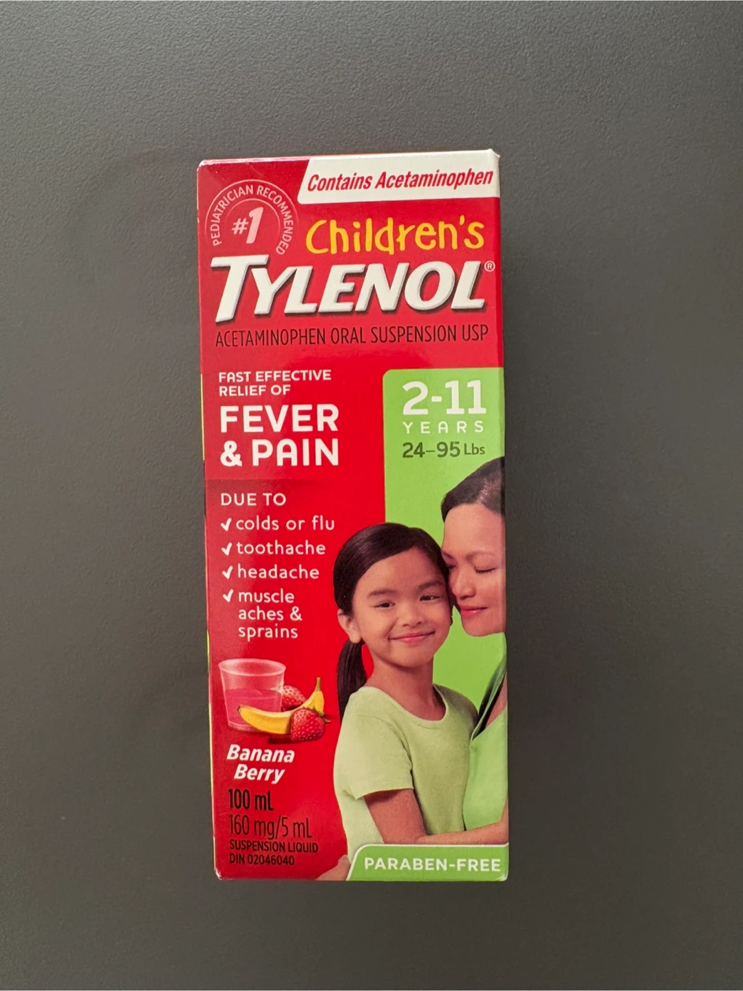 Children's Tylenol Acetaminophen Oral Suspension USP