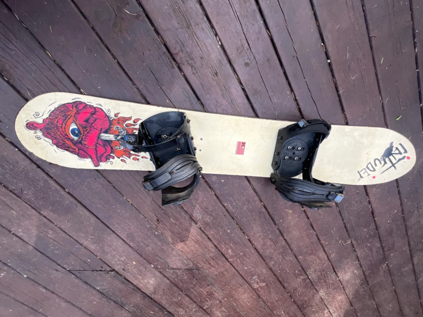 Used Snowboard with Bindings
