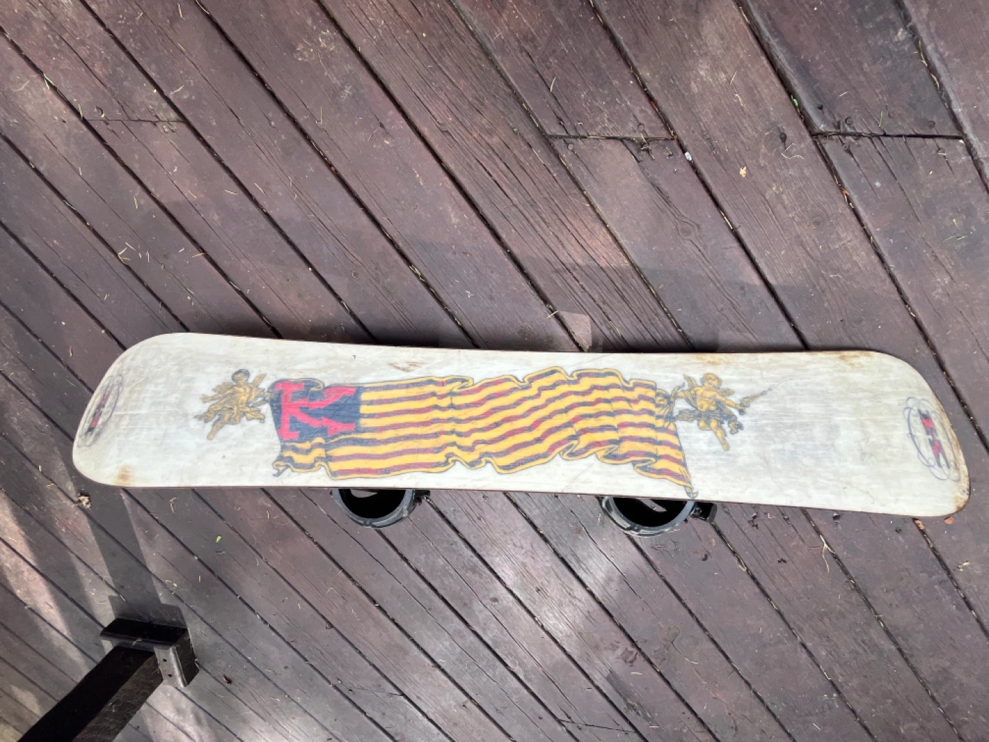 Used Snowboard with Bindings - photo 2