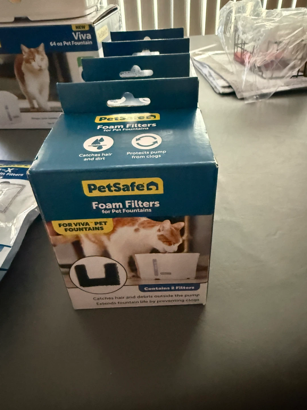 PetSafe Viva 64 oz Pet Water Fountain with Foam Filters - photo 3