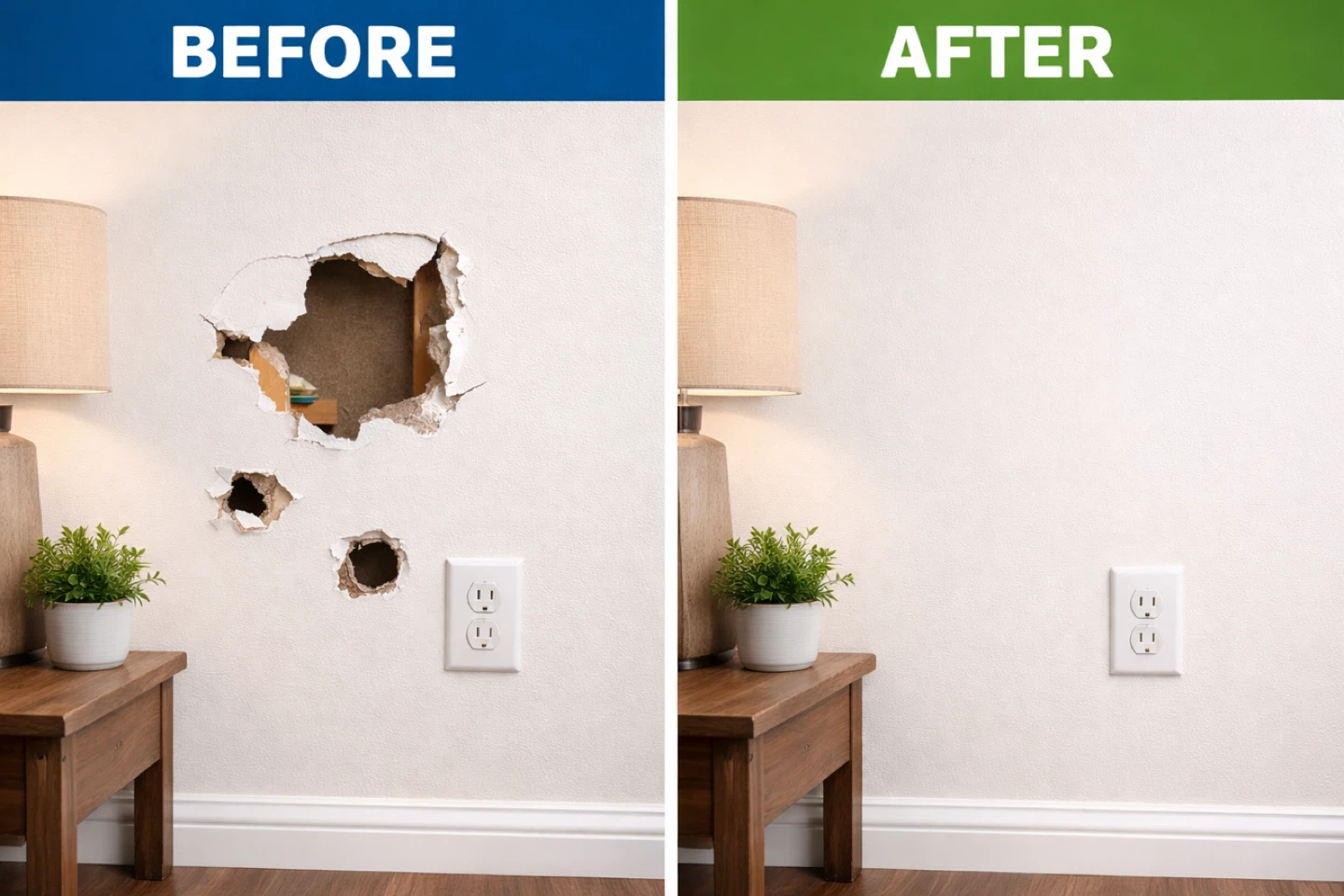 Wall Repair for Drywall