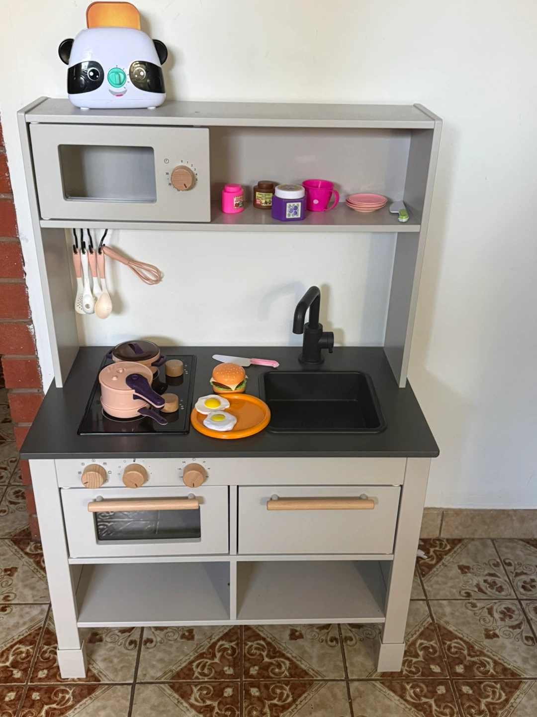 IKEA SILLTRUT Children's Play Kitchen - Gray - photo 2