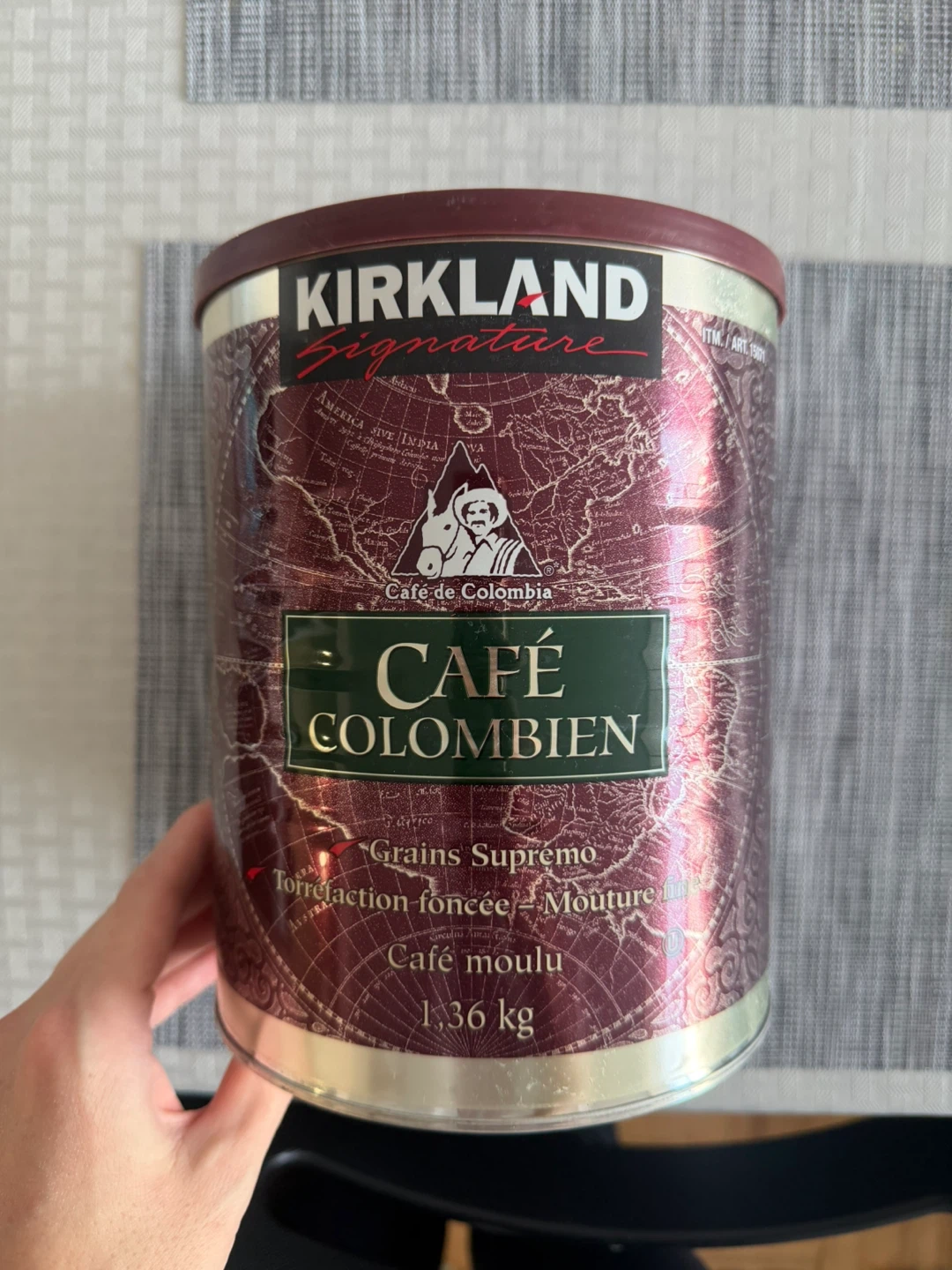 Kirkland Signature Café Colombien Ground Coffee