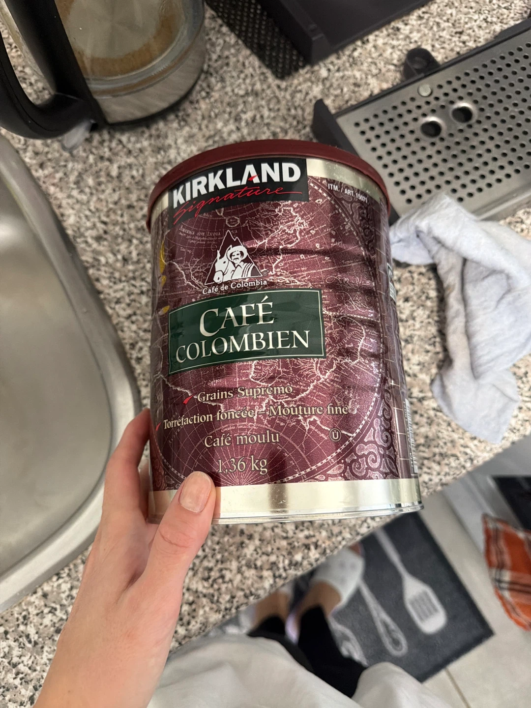 Kirkland Signature Café Colombien Ground Coffee - photo 3