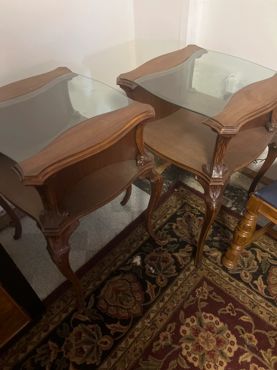 Antique end tables