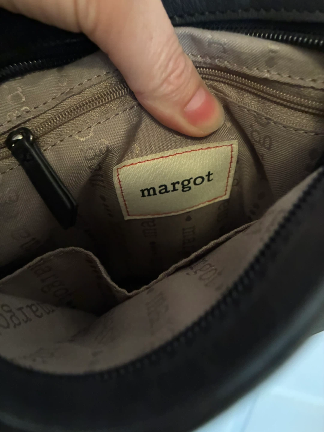 Black Leather Margot Crossbody Bag - photo 5