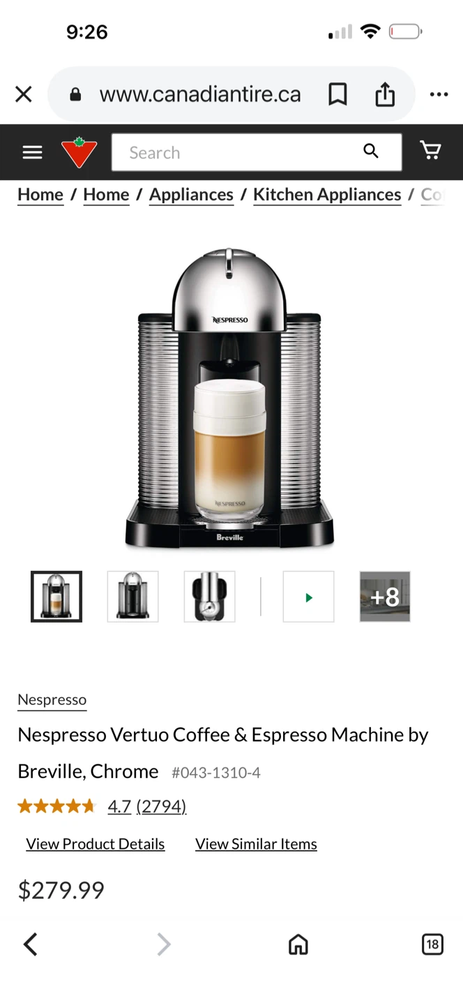 Nespresso VertuoLine Coffee Maker by Breville - photo 5