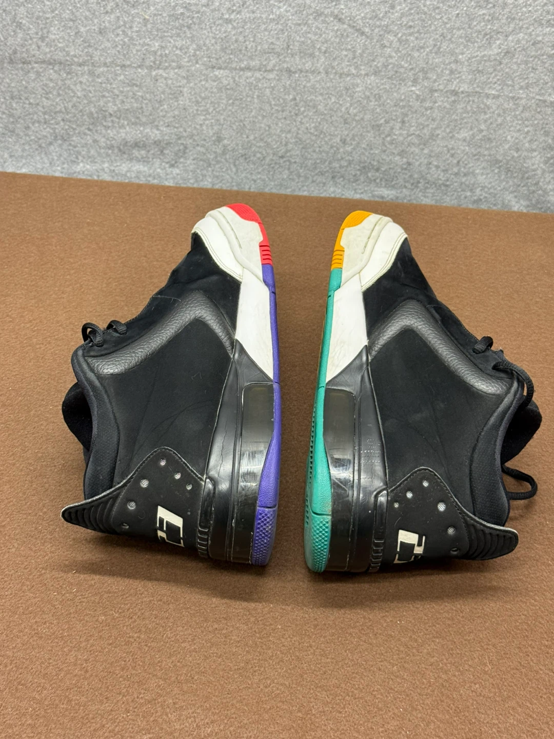 Air Jordan Big Fund Black Multi Color Men’s Size 9 - photo 5