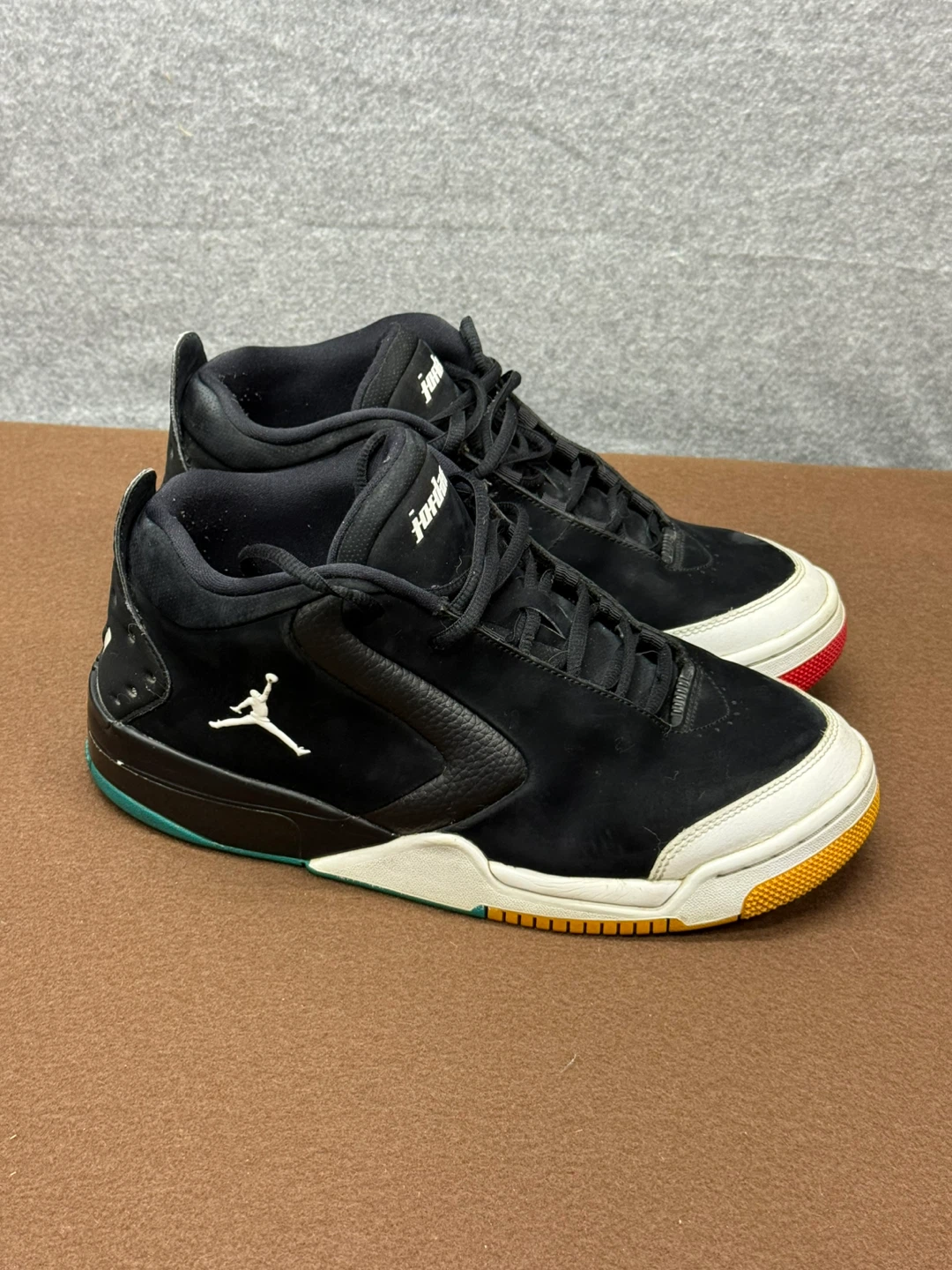 Air Jordan Big Fund Black Multi Color Men’s Size 9 - photo 2