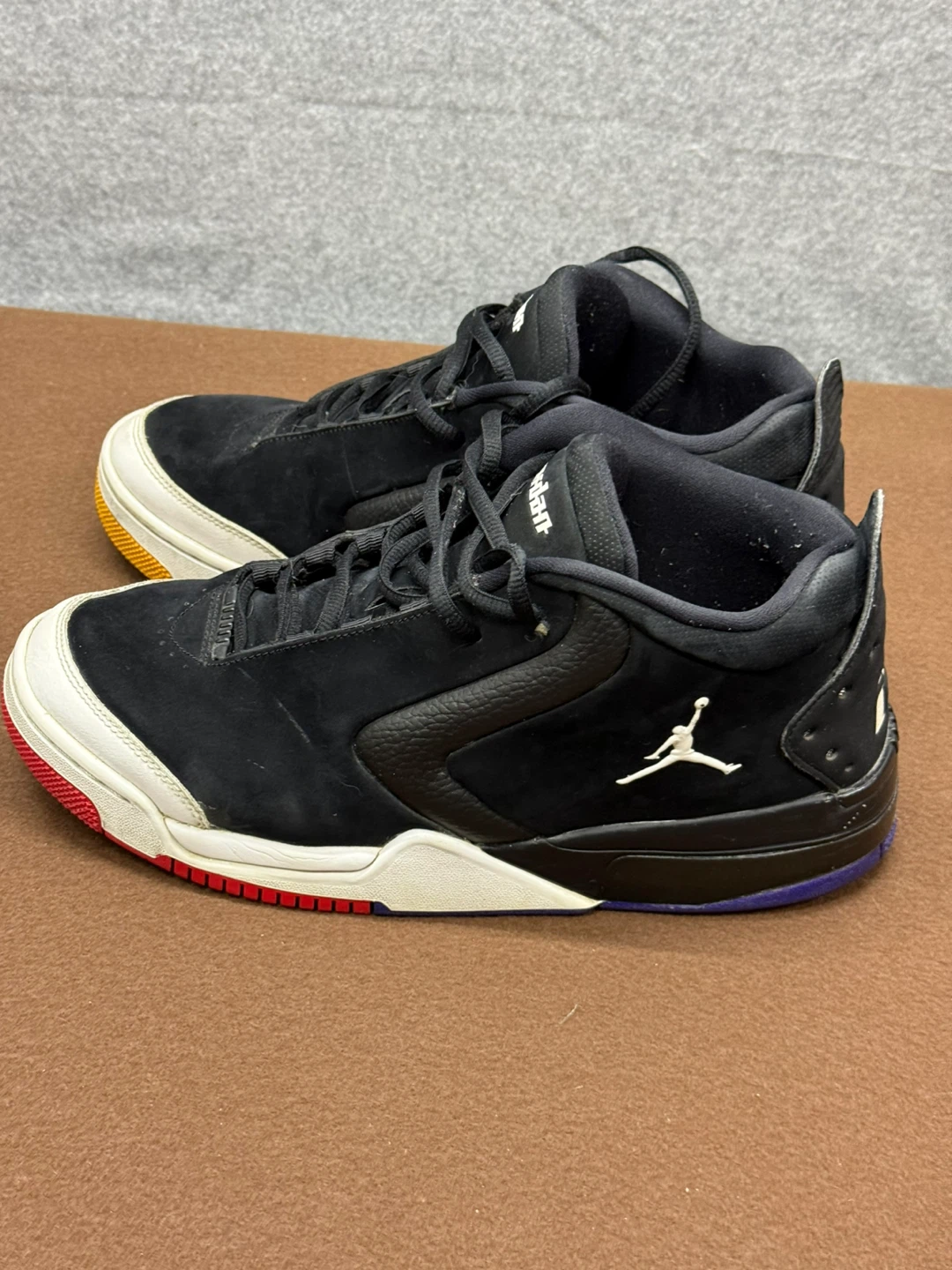 Air Jordan Big Fund Black Multi Color Men’s Size 9 - photo 4