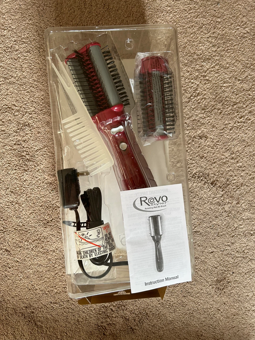 NEW Revo Styler Rotating Hot Air Brush
