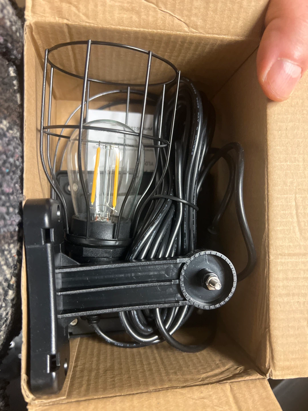 Dopwii Lantern Solar Light with Edison Bulb - photo 3