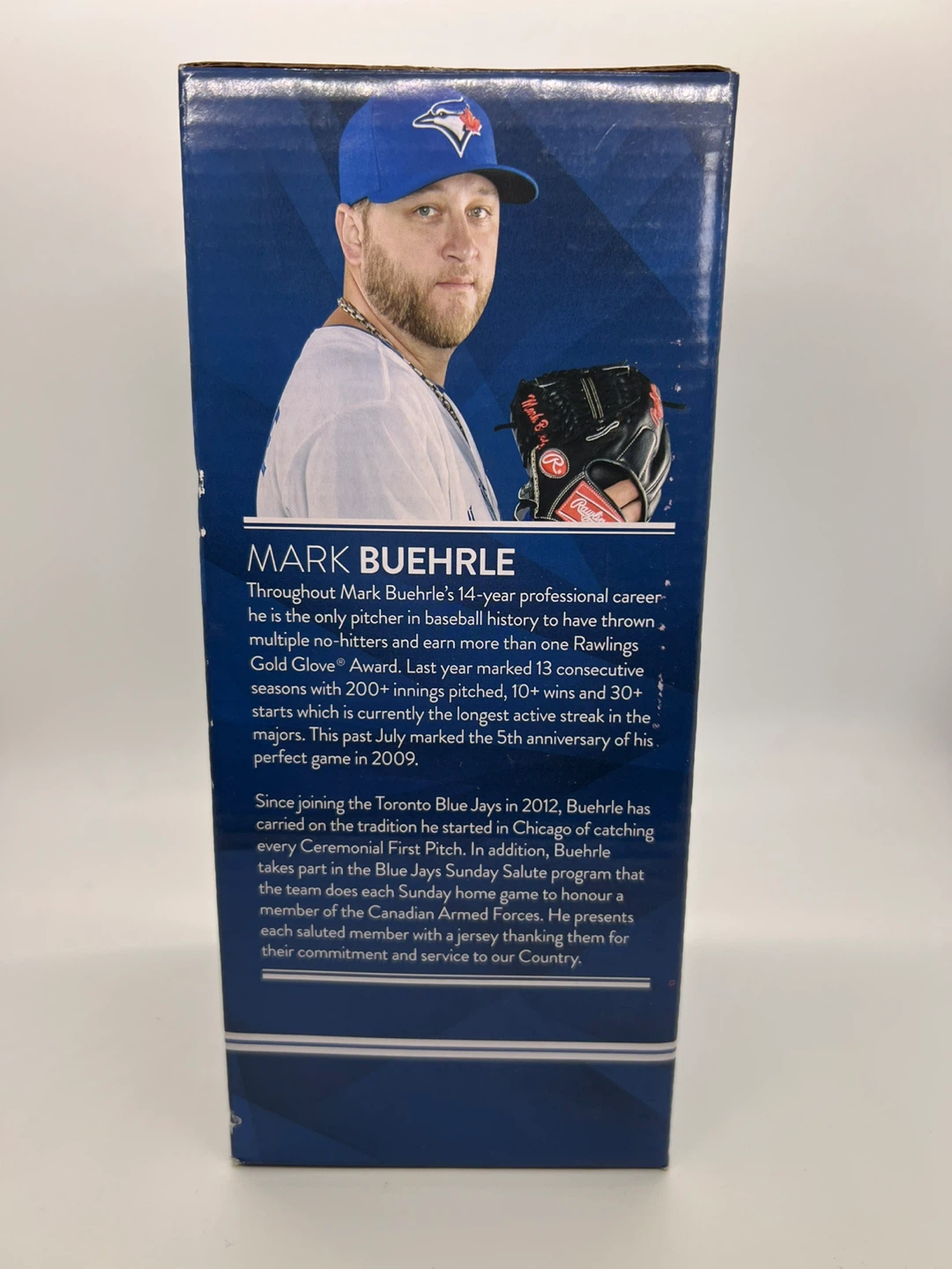 Mark Buehrle Bobblehead - 2014 Toronto Blue Jays SGA with Box - photo 2