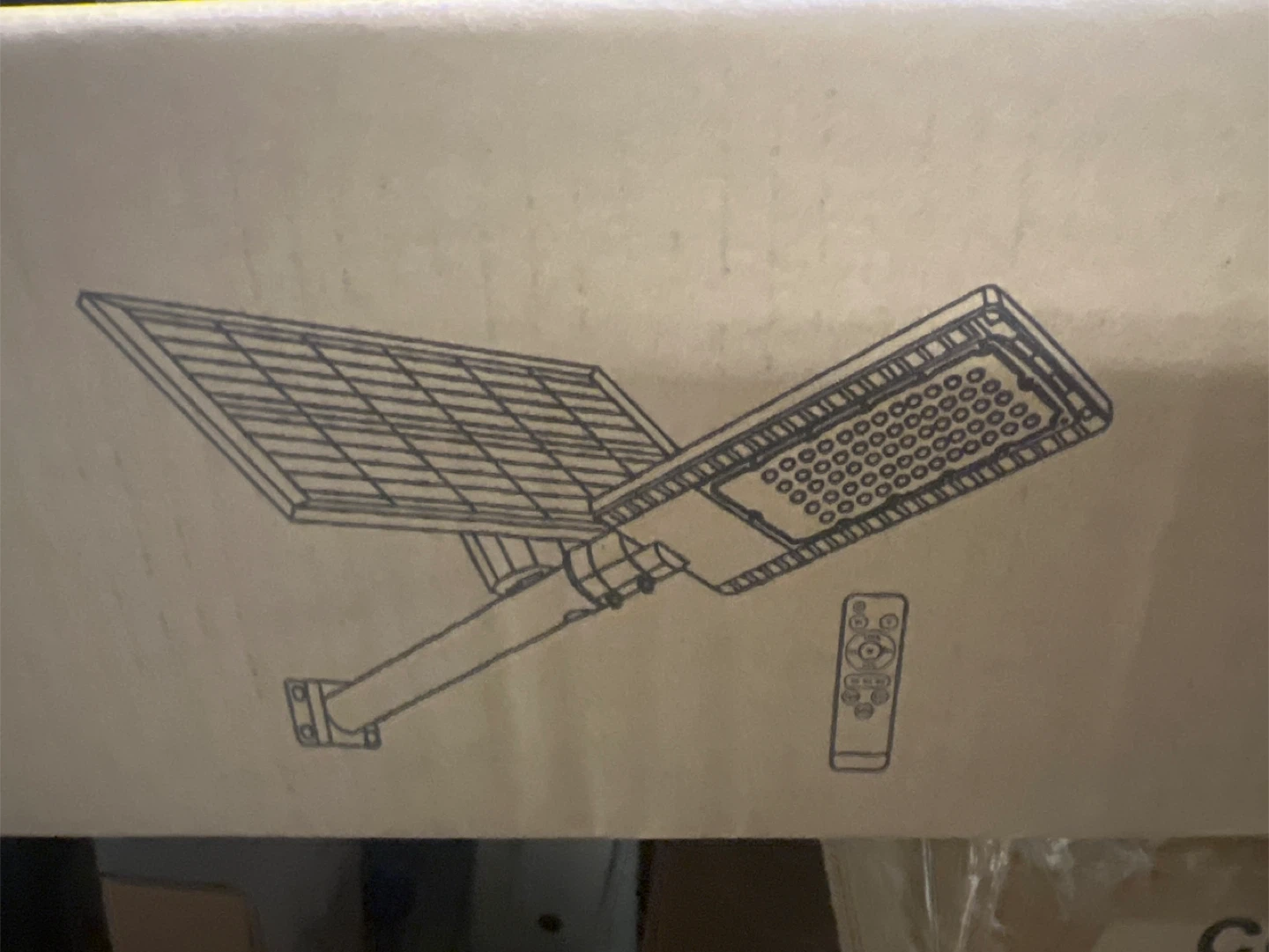 200W LED Solar Street Light 6000K - photo 4