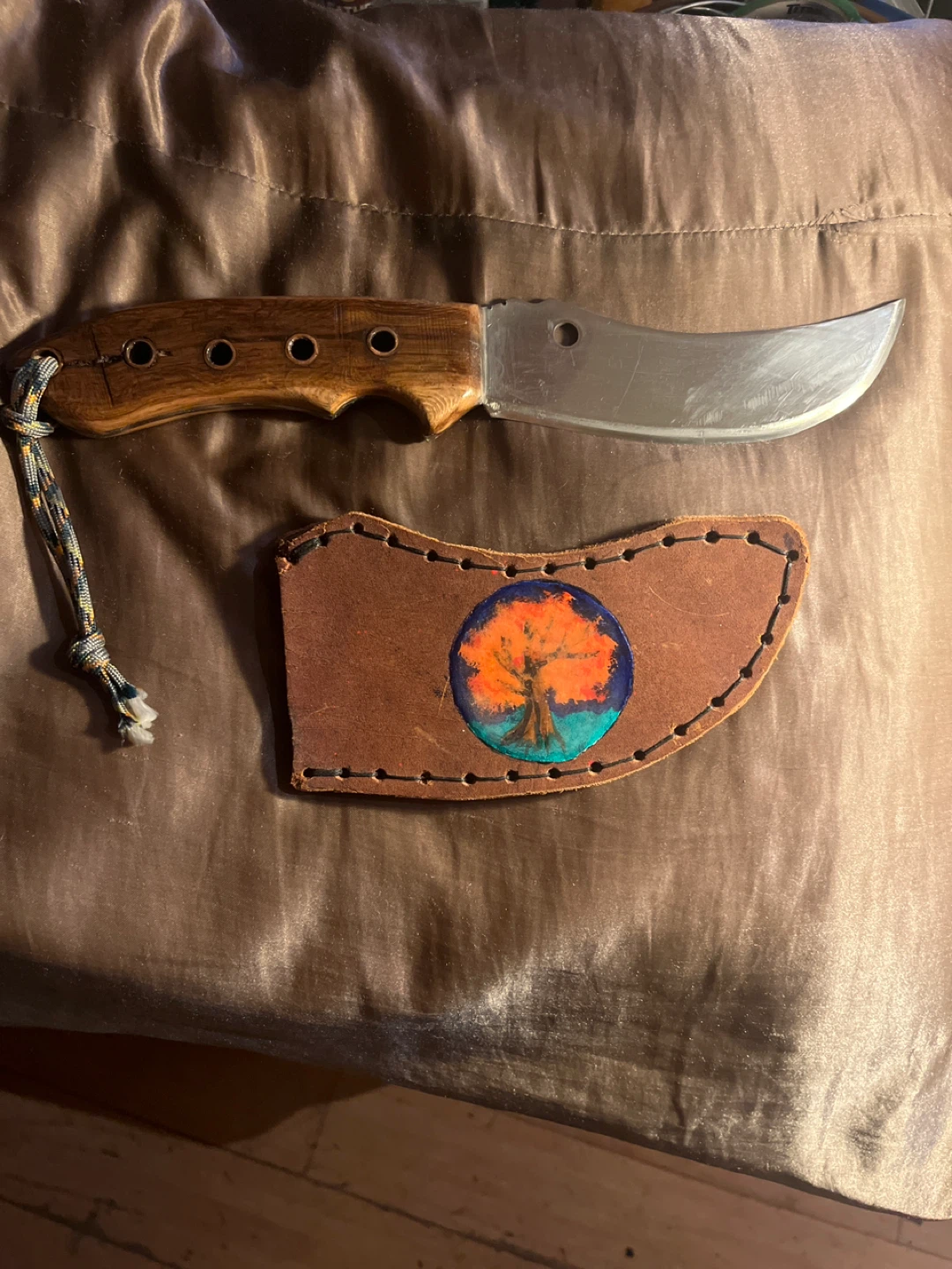 Handmade Fixed Blade Knife with Sheath