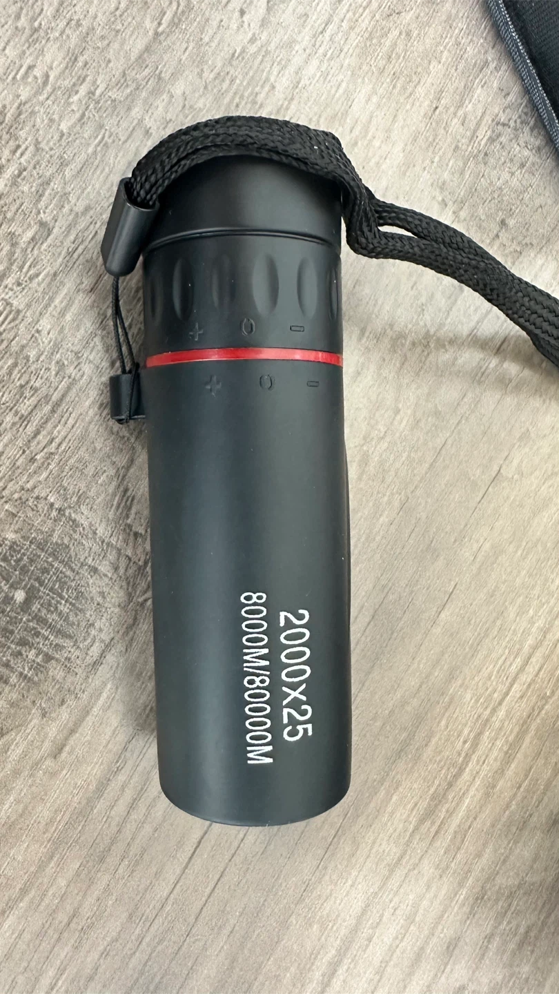 Monocular Telescope 2000x25 with Carrying Case