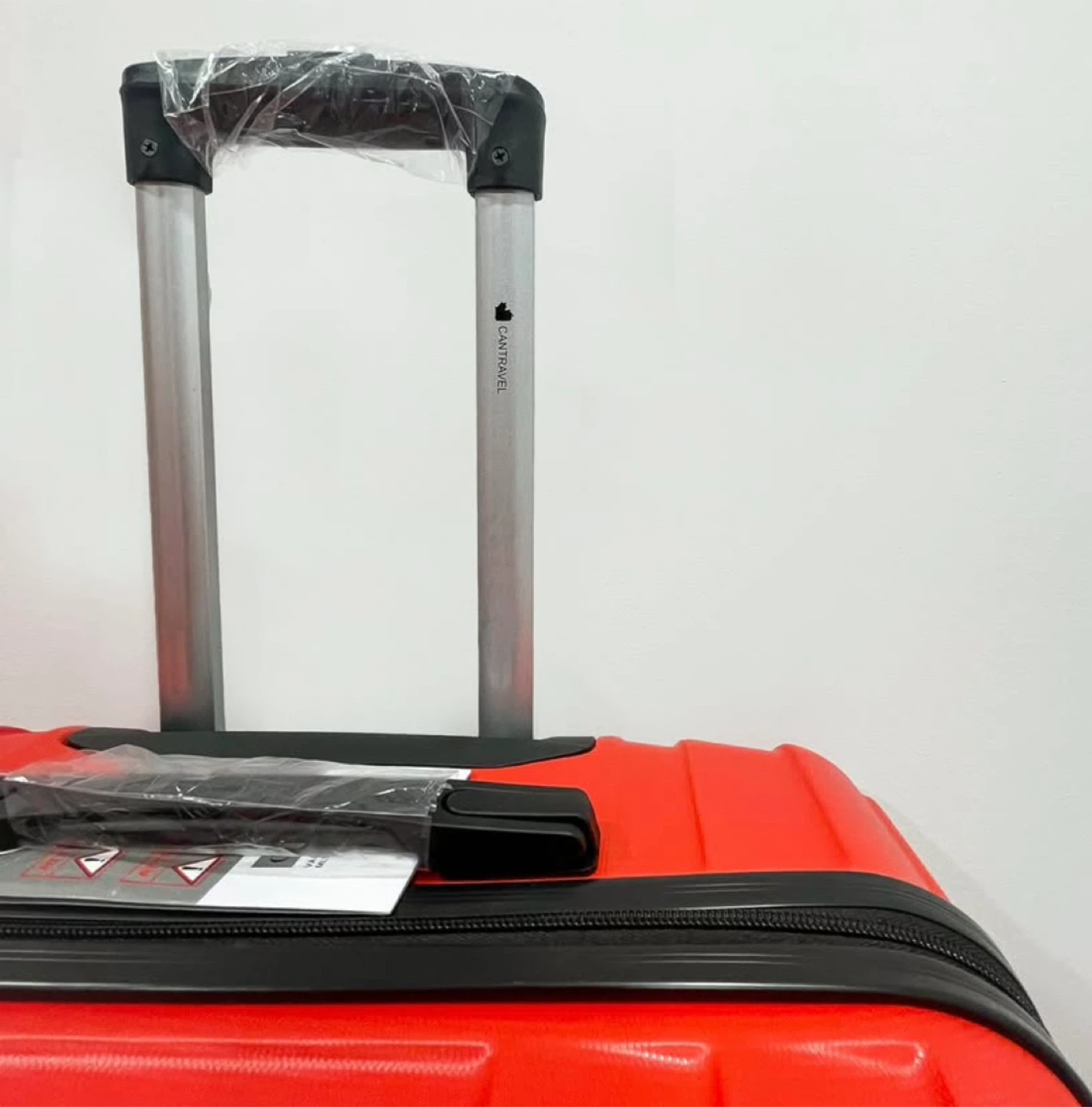 RED Suitcase Luggage - 3 Piece Set (20”/24”/28”) - photo 2