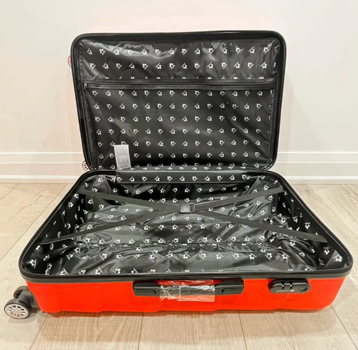 RED Suitcase Luggage - 3 Piece Set (20”/24”/28”) - photo 4
