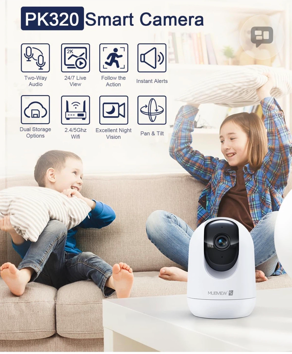 4 pack MUBVIEW  Smart Camera - photo 3