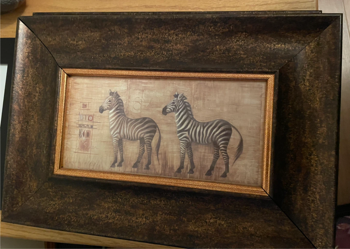 3 Elaine Vollherbst Giraffe Artwork Framed Prints - photo 2