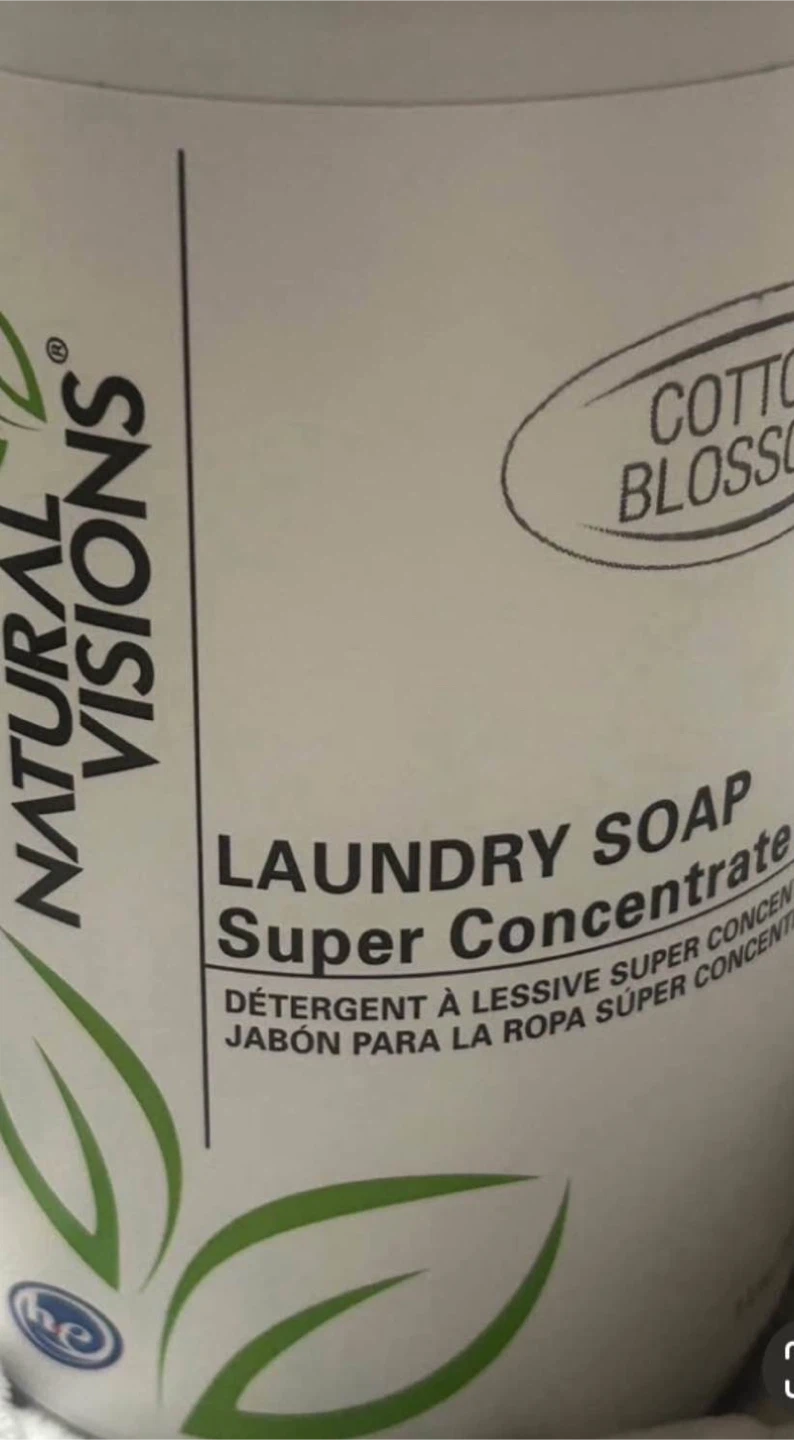 Natural Visions Laundry Soap Super Concentrate