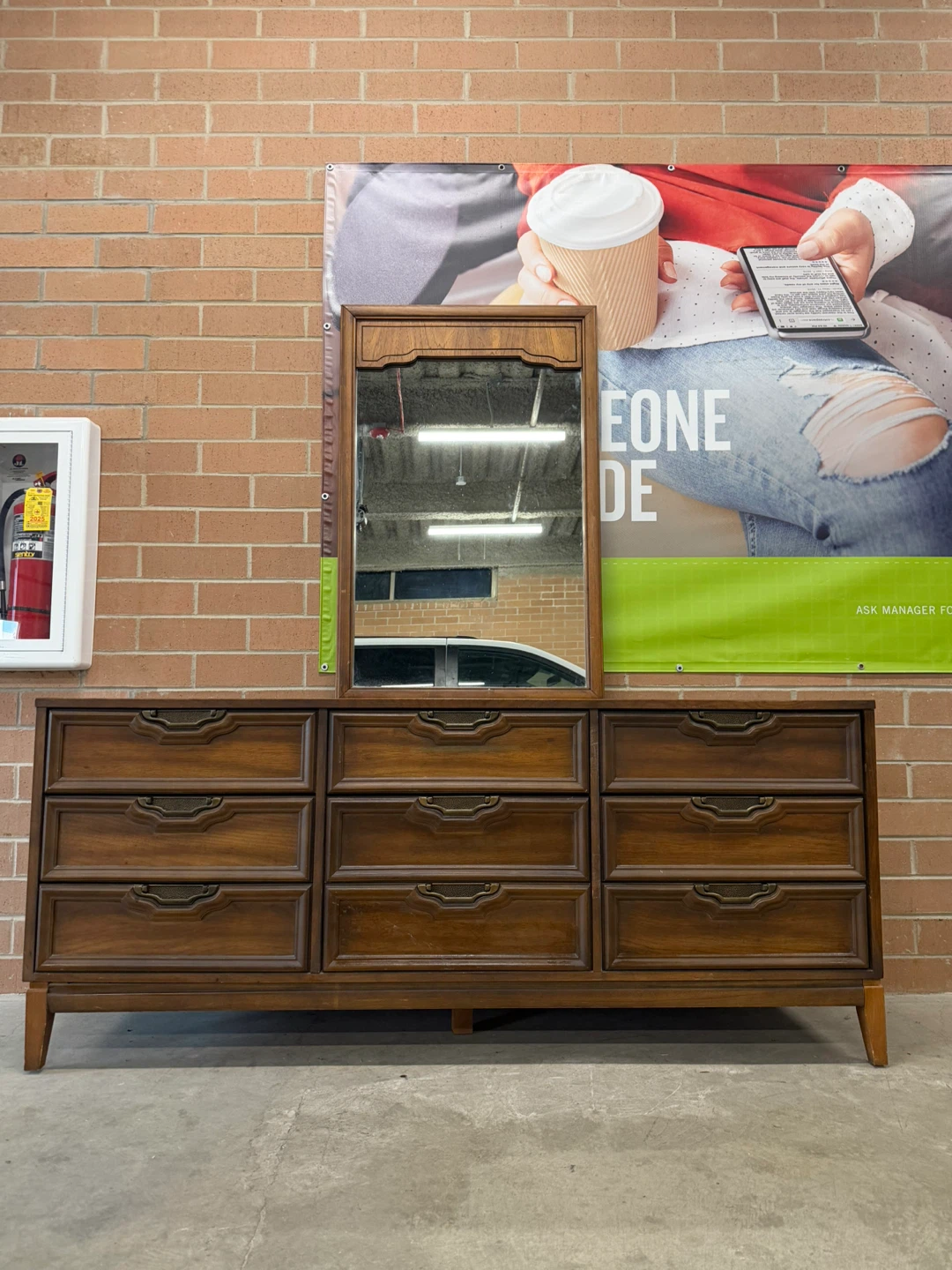 MCM Dresser with Mirror, Tallboy and nightstand - photo 3