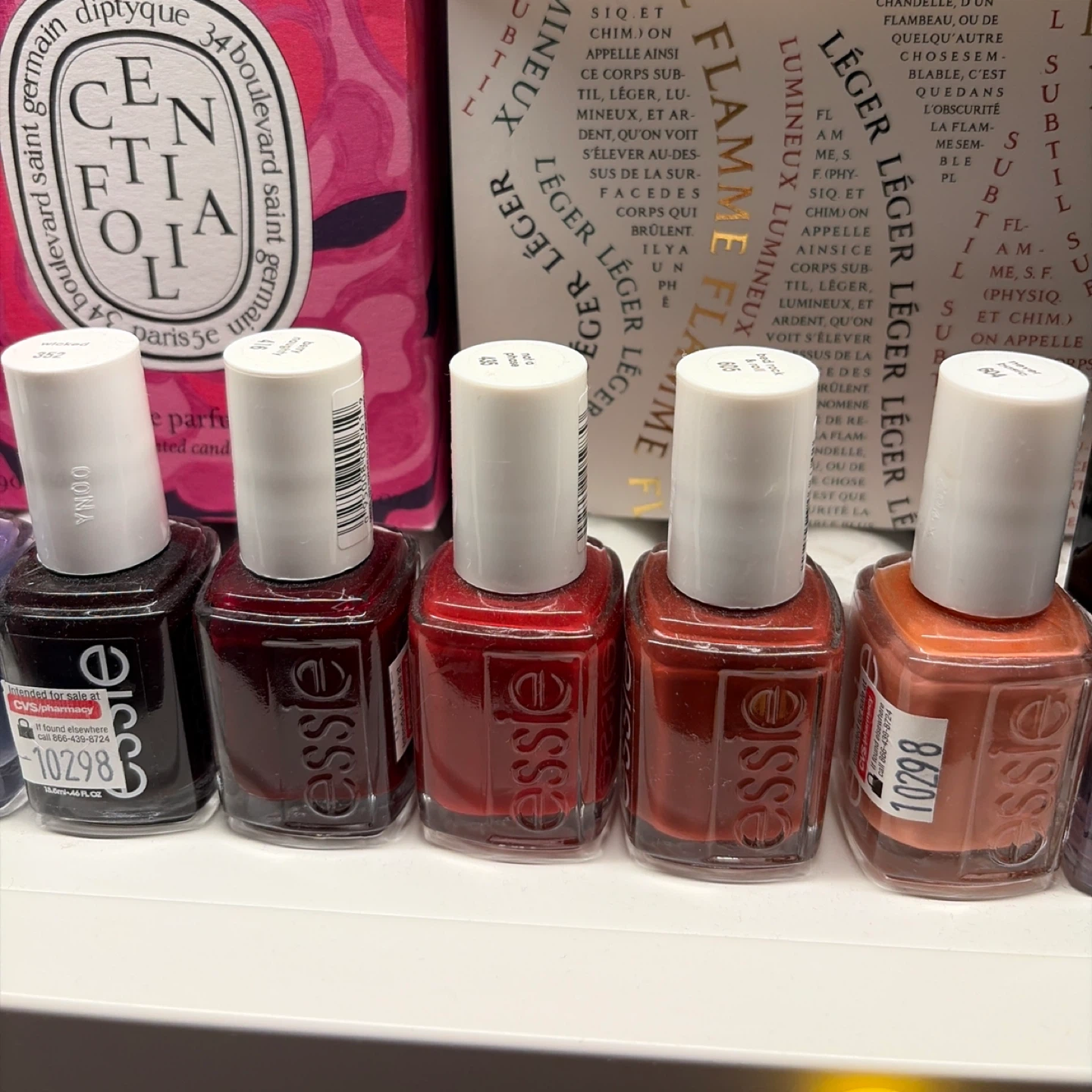 🧡 Essie Nail polish collection SET OF FIVE Pinks and Reds