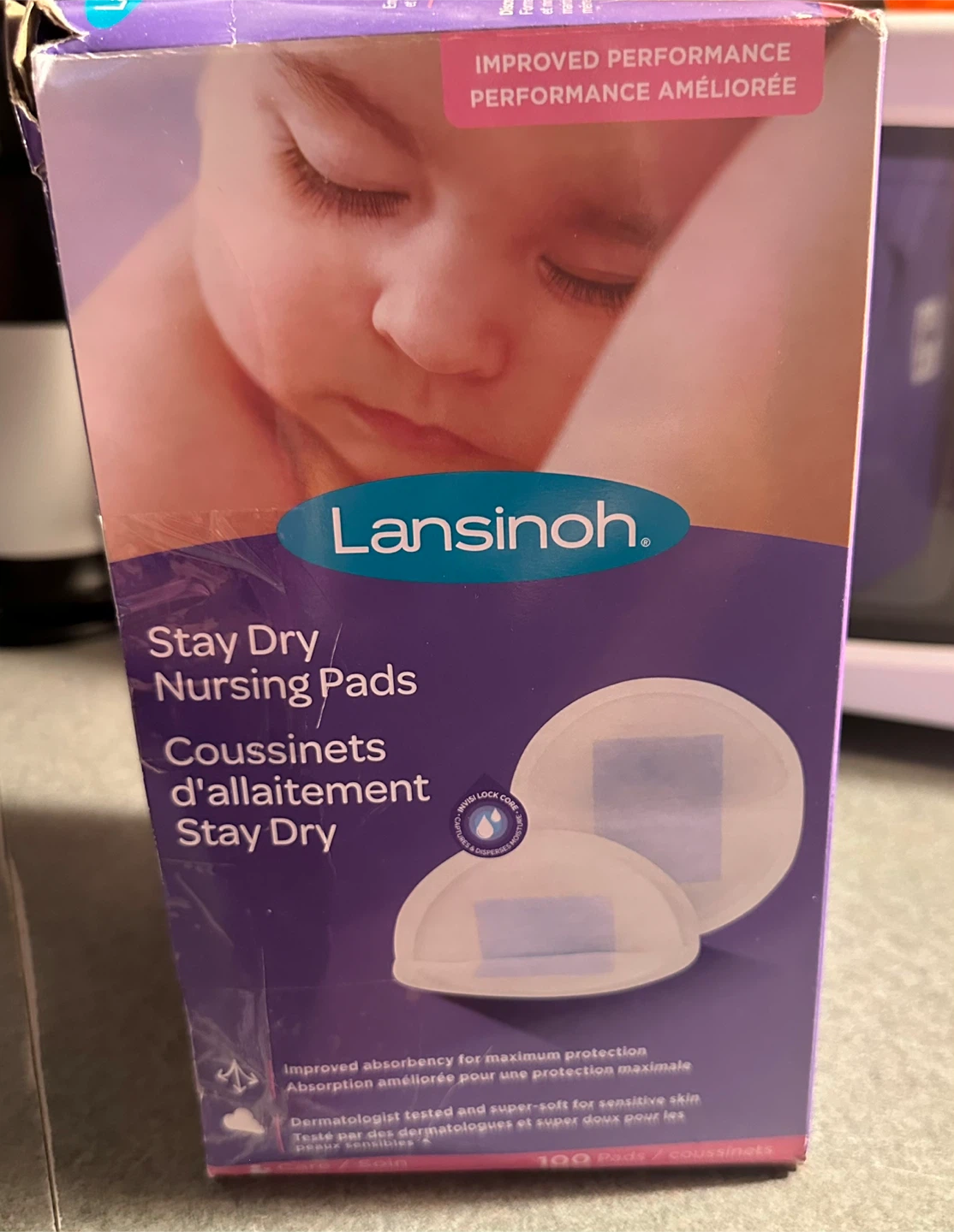 Lansinoh Stay Dry Nursing Pads - 100 count