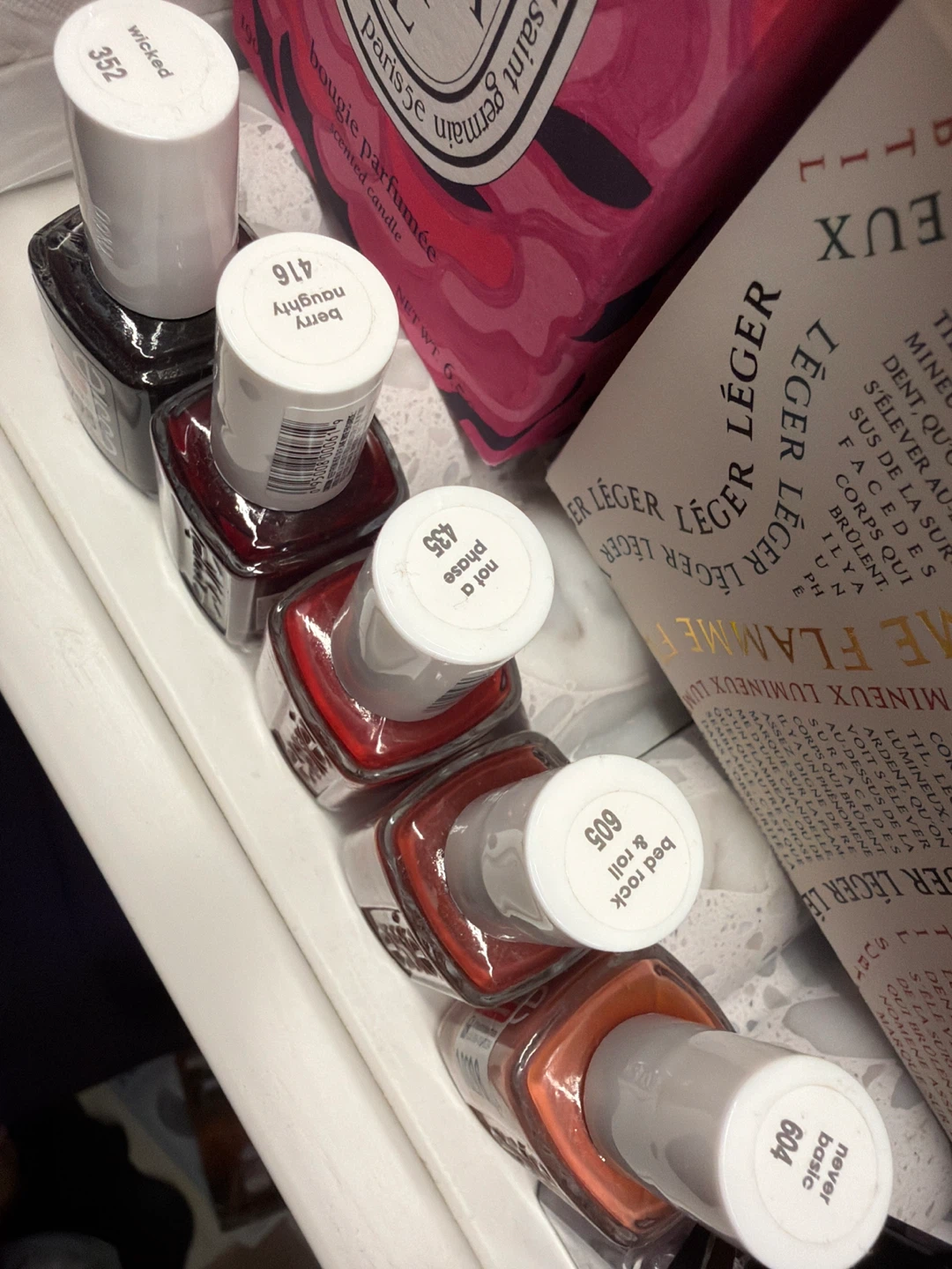 🧡 Essie Nail polish collection SET OF FIVE Pinks and Reds - photo 2