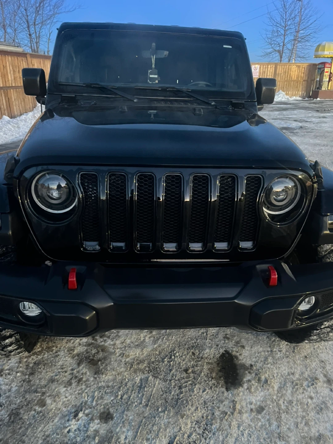 Black Jeep Wrangler 4-Door
