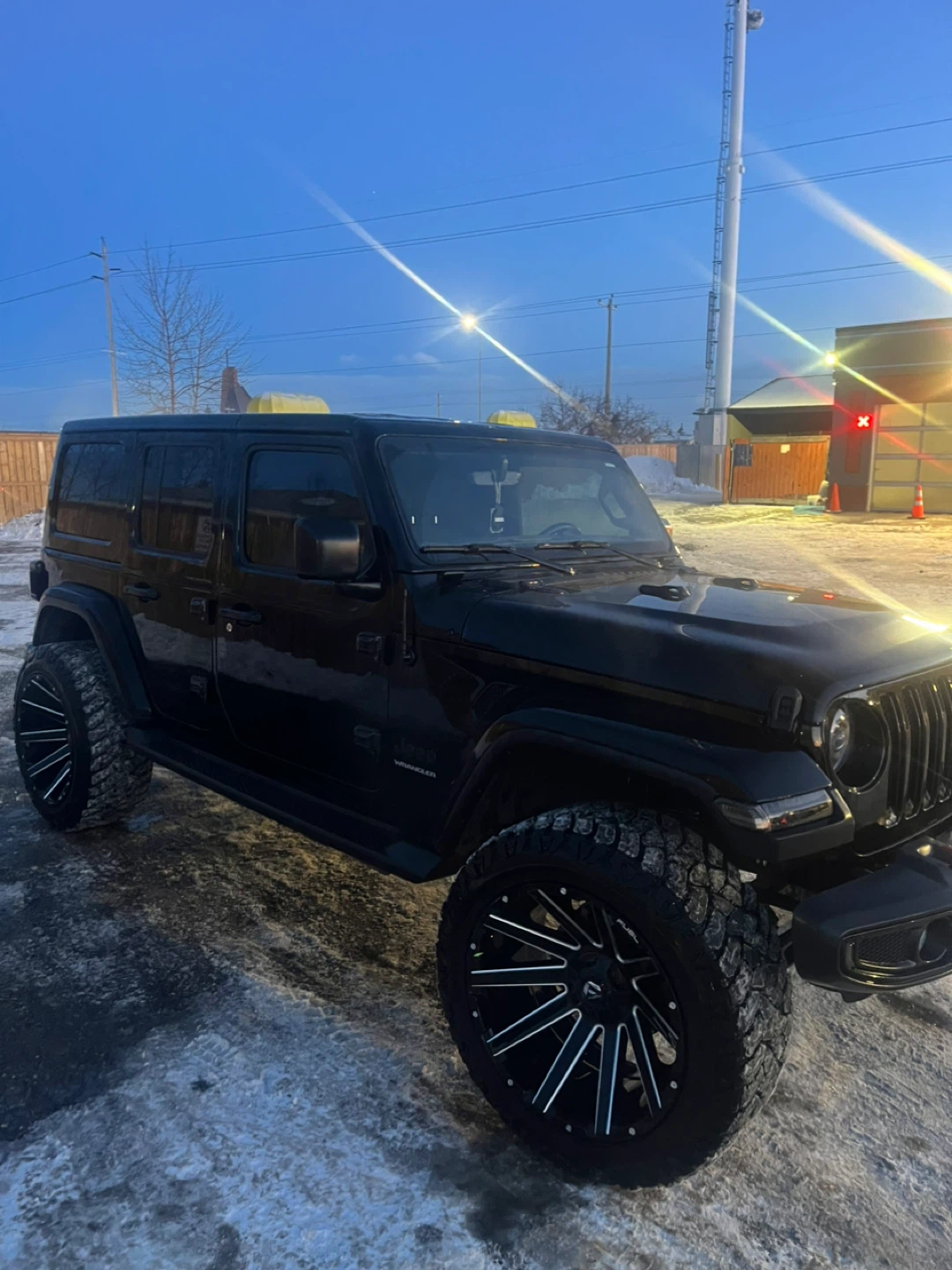 Black Jeep Wrangler 4-Door - photo 3