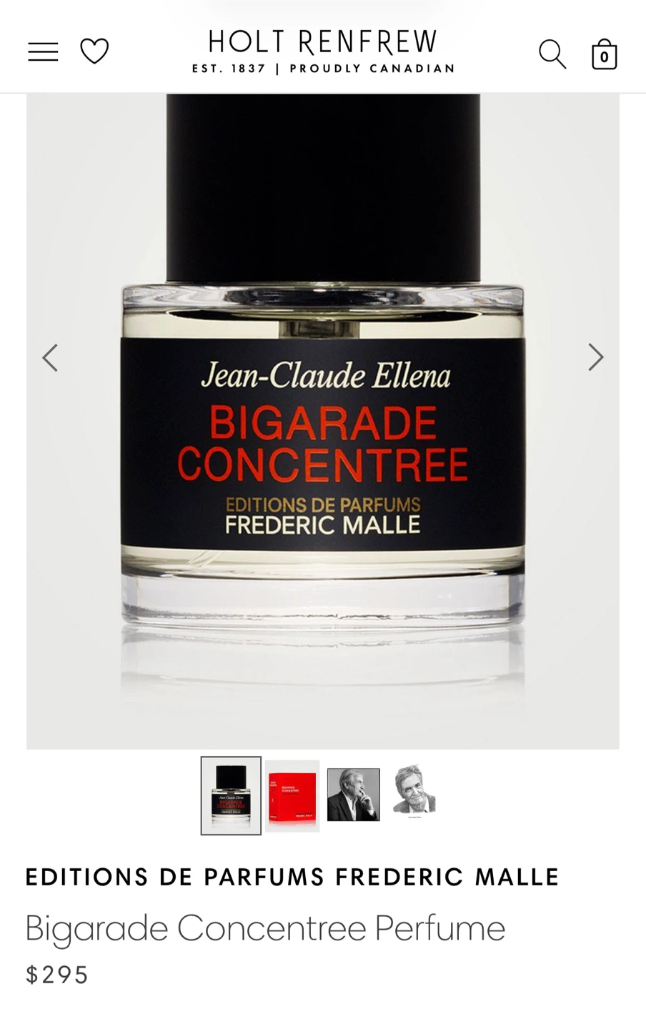 Editions de Parfums Frederic Malle Bigarade Concentree Perfume