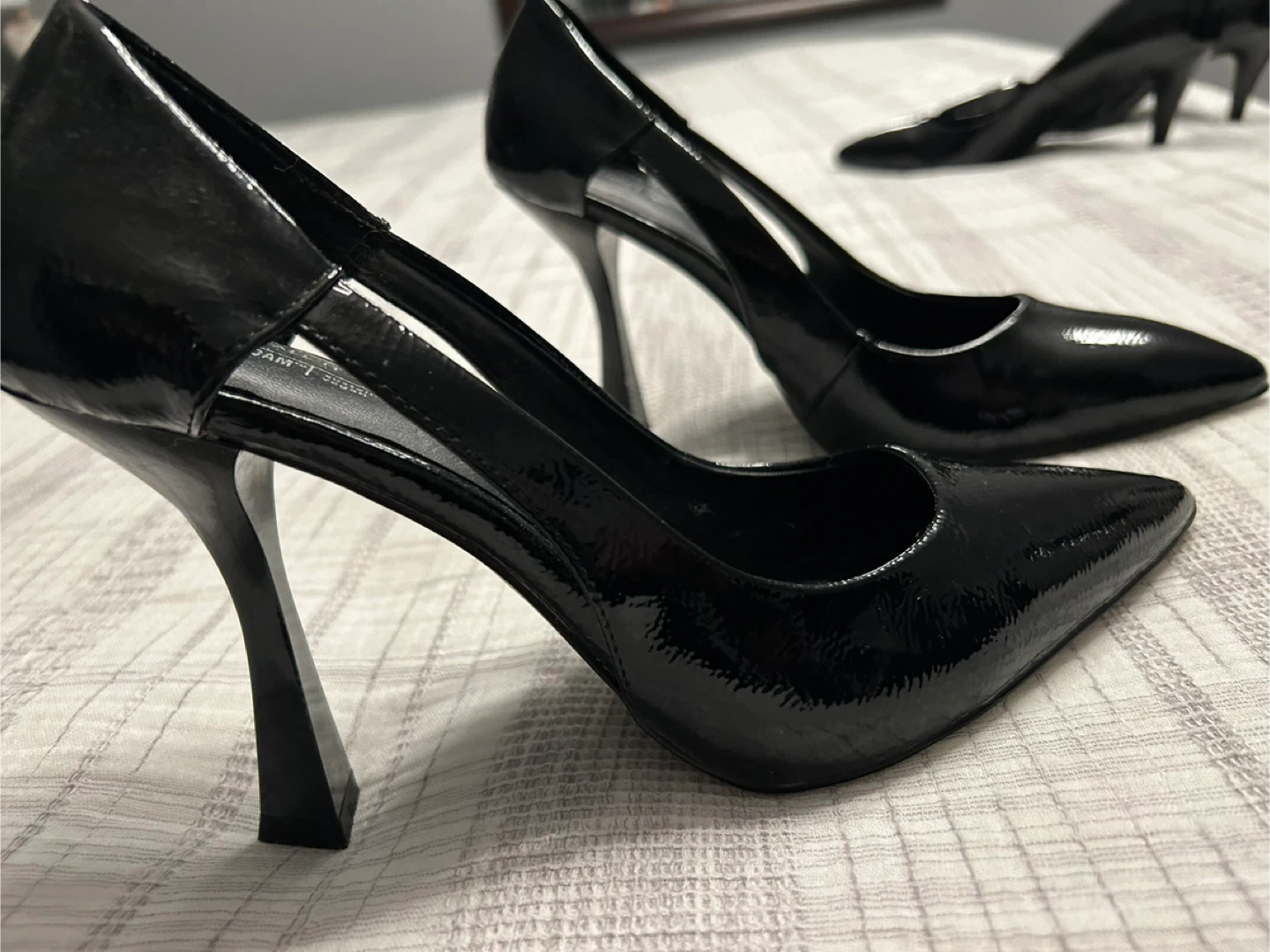 Call It Spring Black Patent Pointed Toe Heels - photo 2