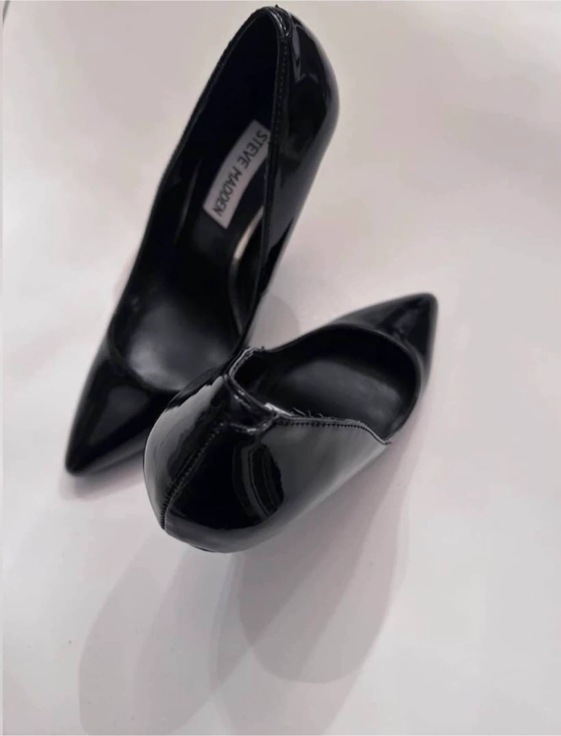 Steve Madden Black Patent Leather Stiletto Heels - photo 5