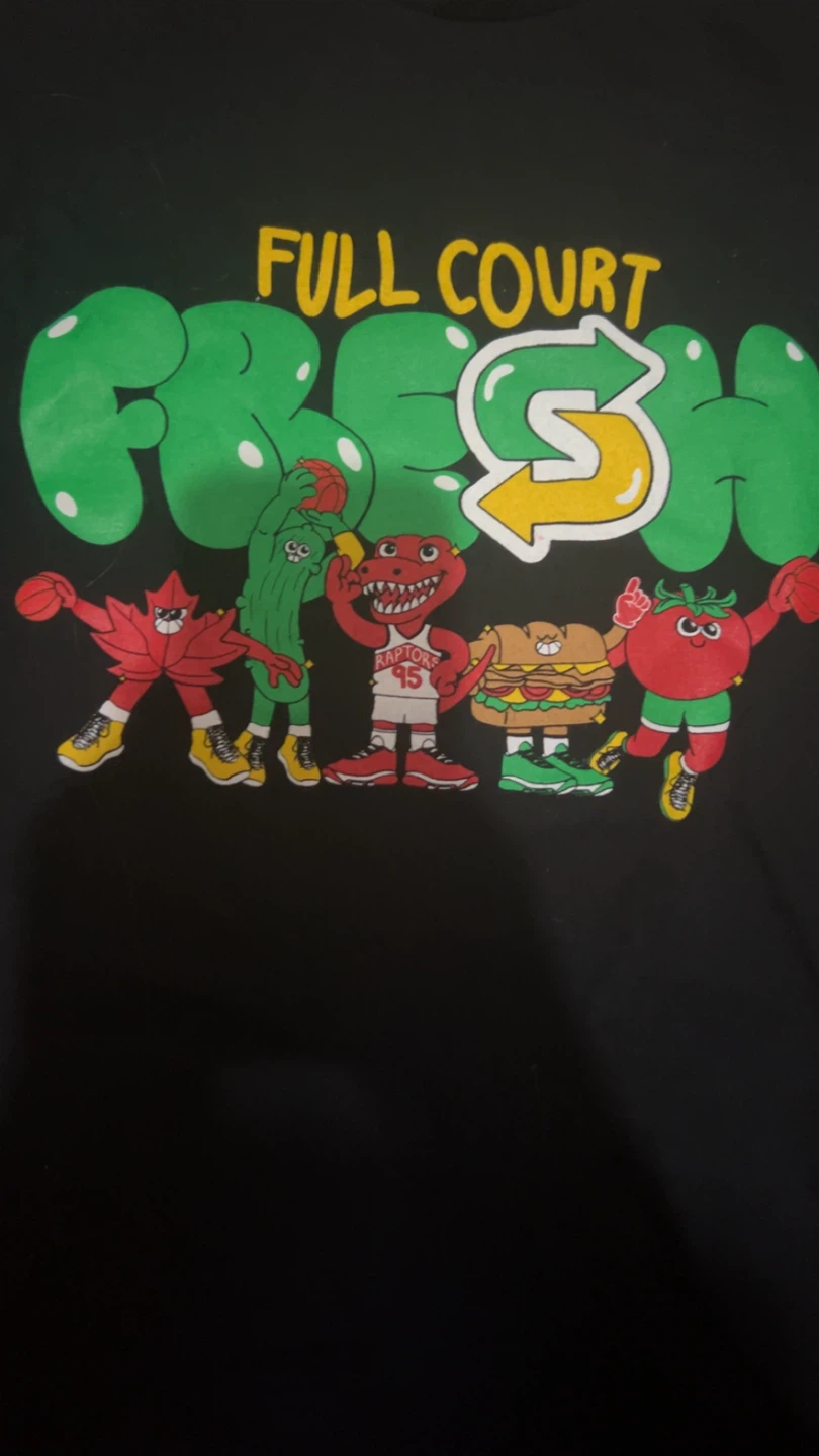 Raptors+subway t-shirt - photo 2