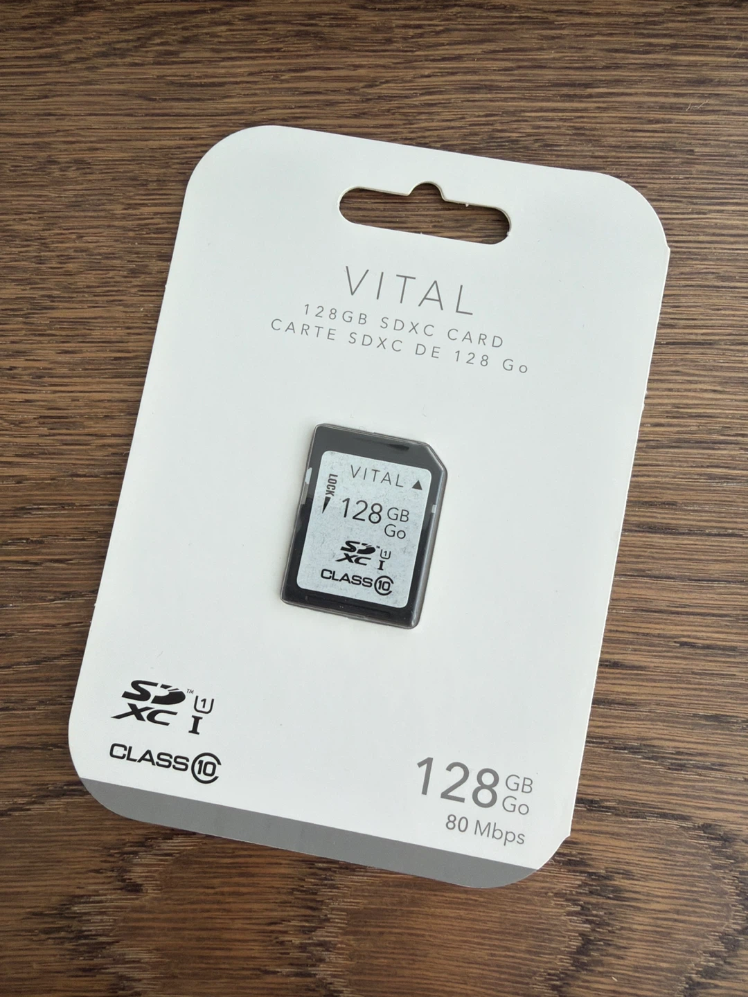 VITAL 128GB SDXC Card