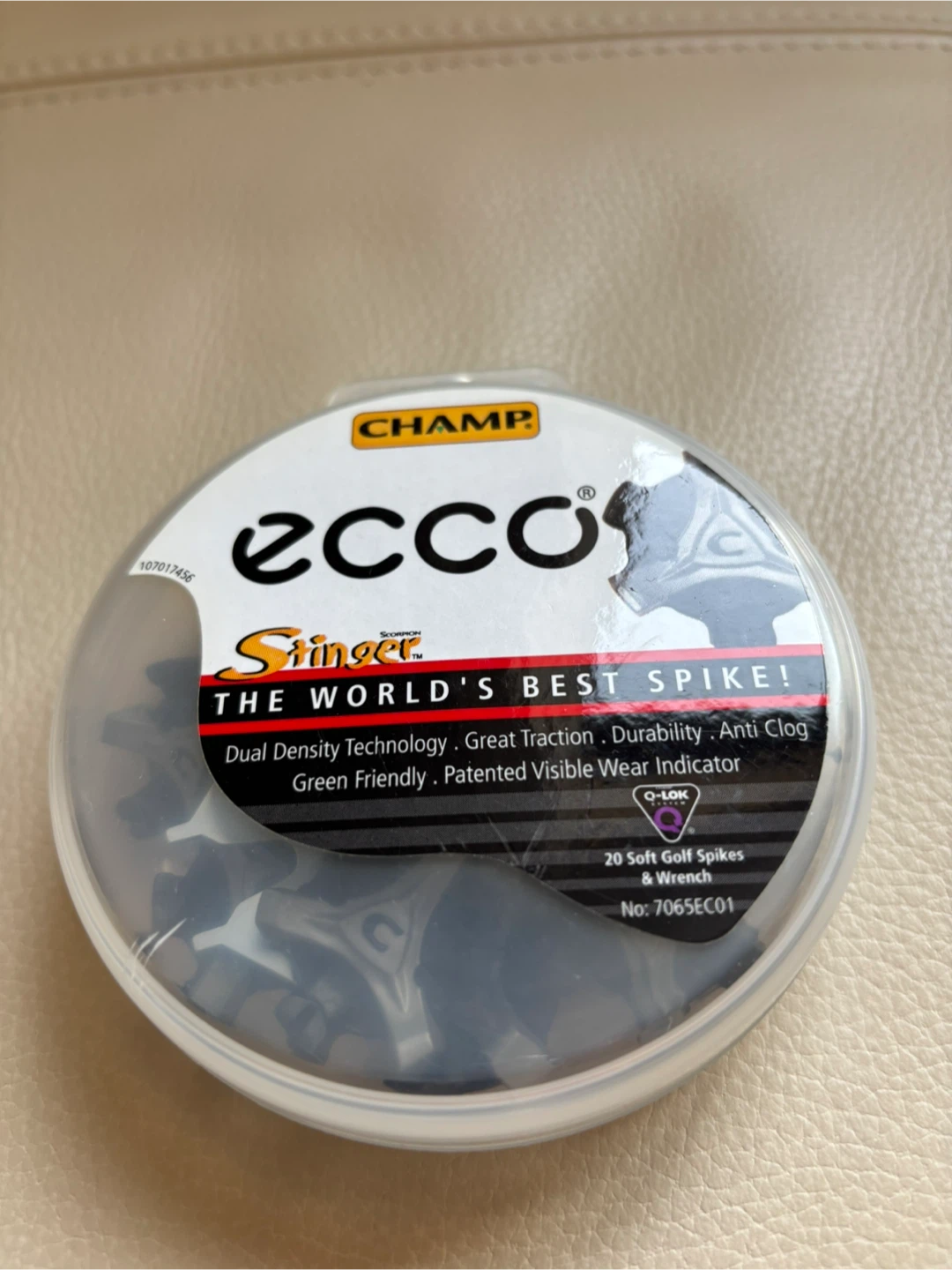 Champ Ecco Stinger Golf Spikes with Wrench