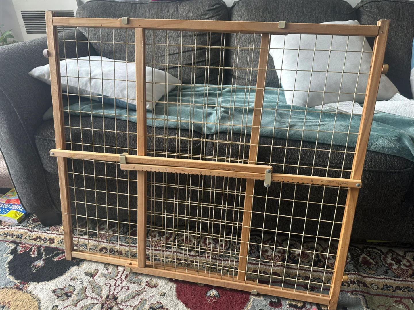 Evenflo Wood and Wire Baby Gate