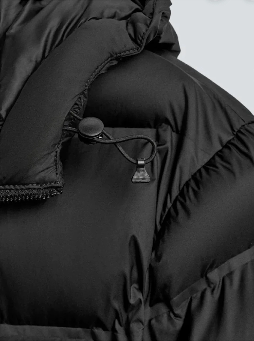 Black Puffer Jacket - photo 2