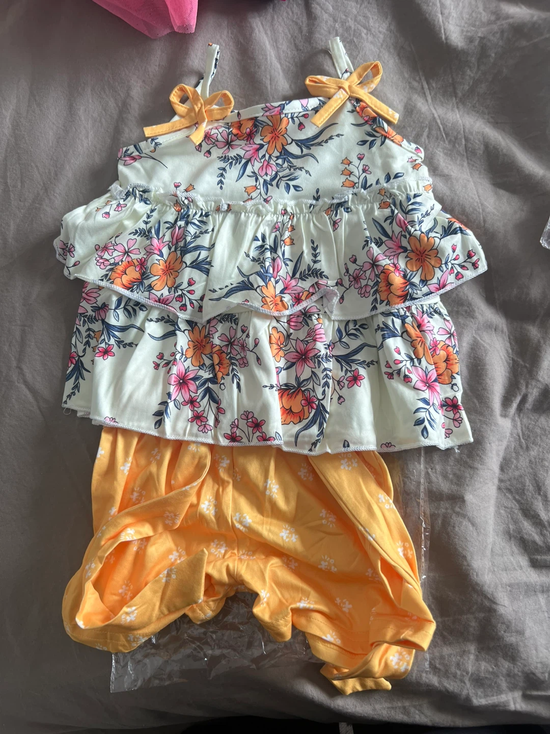 New Baby Girl Clothes Bundle - photo 3